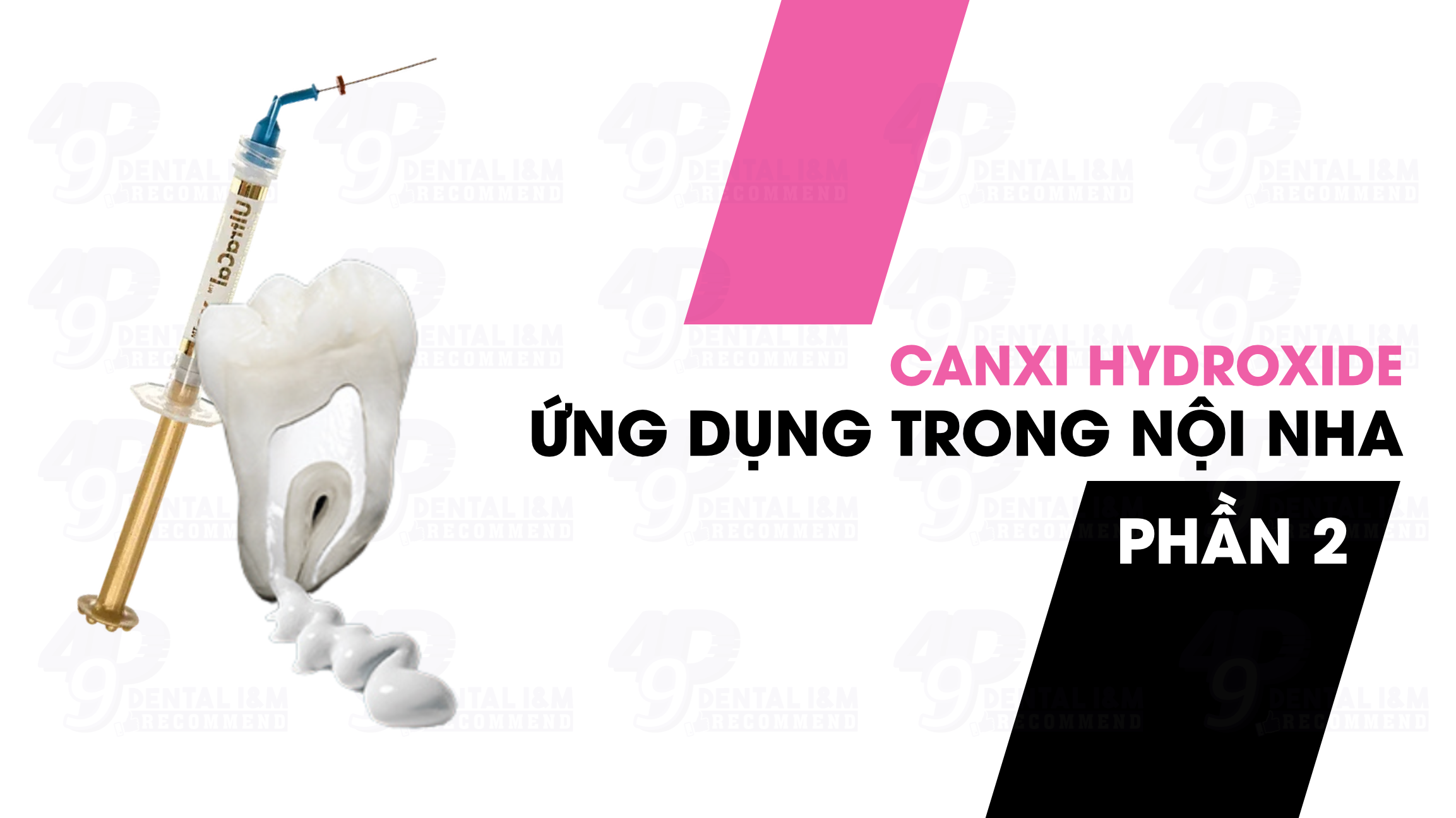 Canxi Hydroxide và ứng dụng trong nội nha - P2