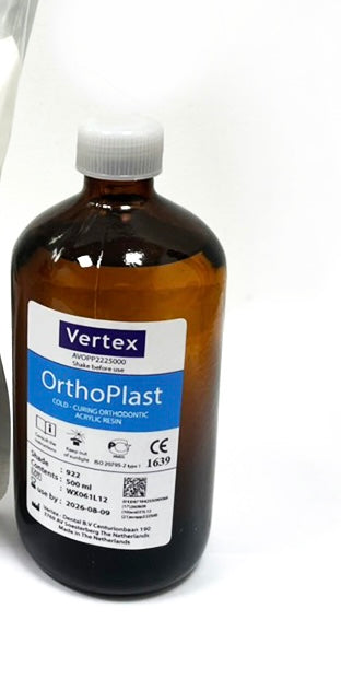 Nước nhựa tự cứng chỉnh nha Orthoplast - Vertex