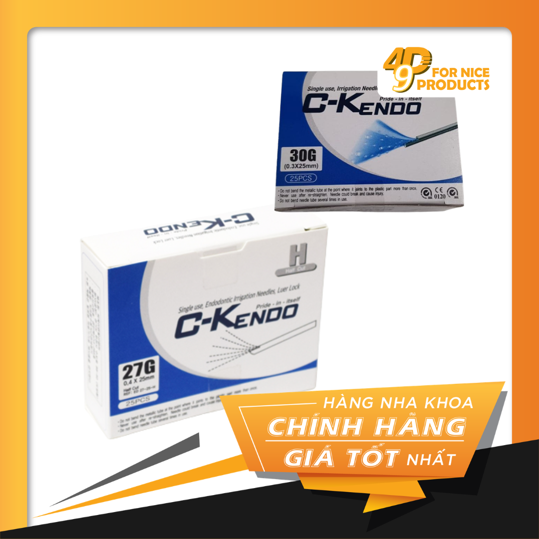 Kim bơm rửa nội nha, nha chu - CK Dental