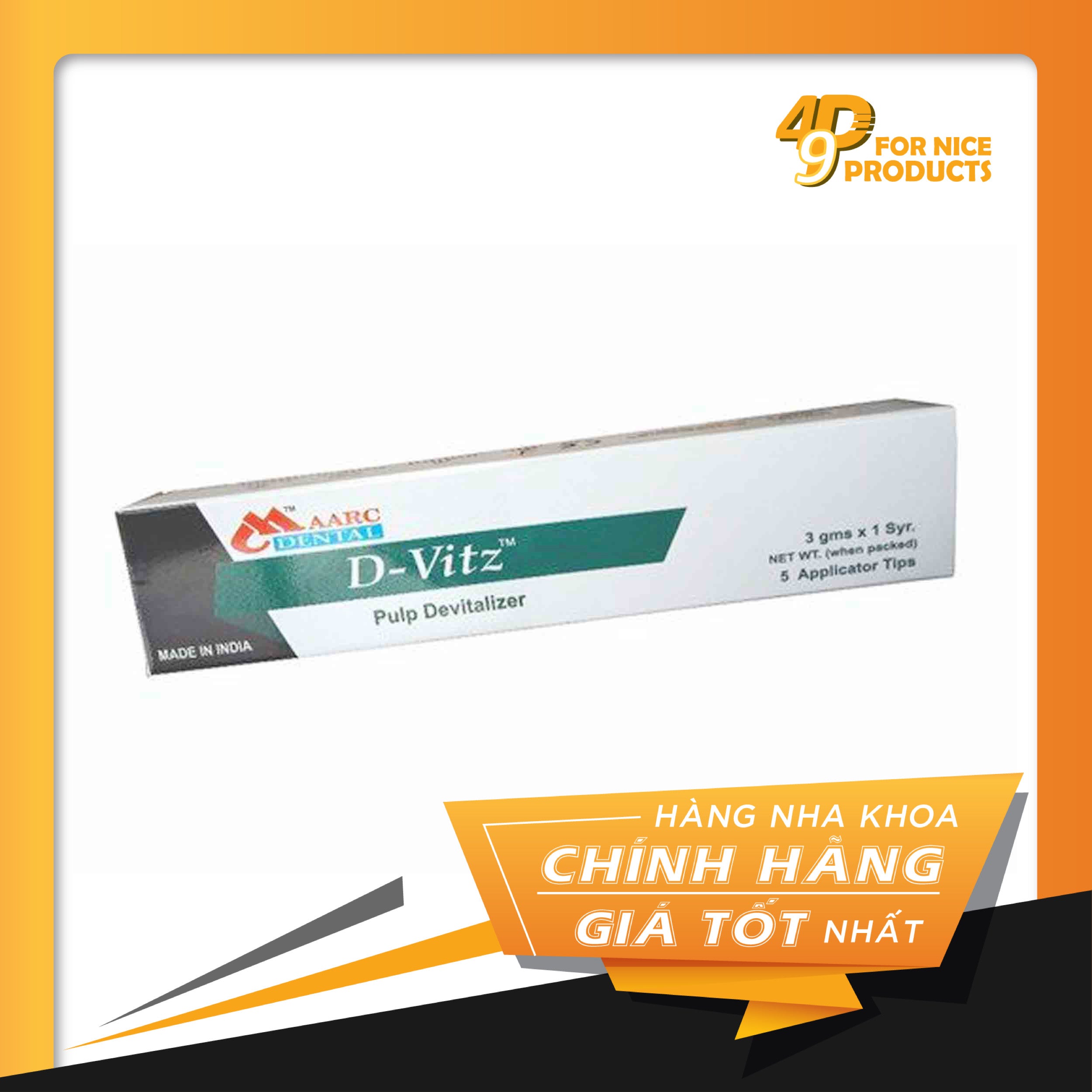 Chất diệt tủy răng D-Vitz - Pulp Devitalizing Paste - Maarc Dental