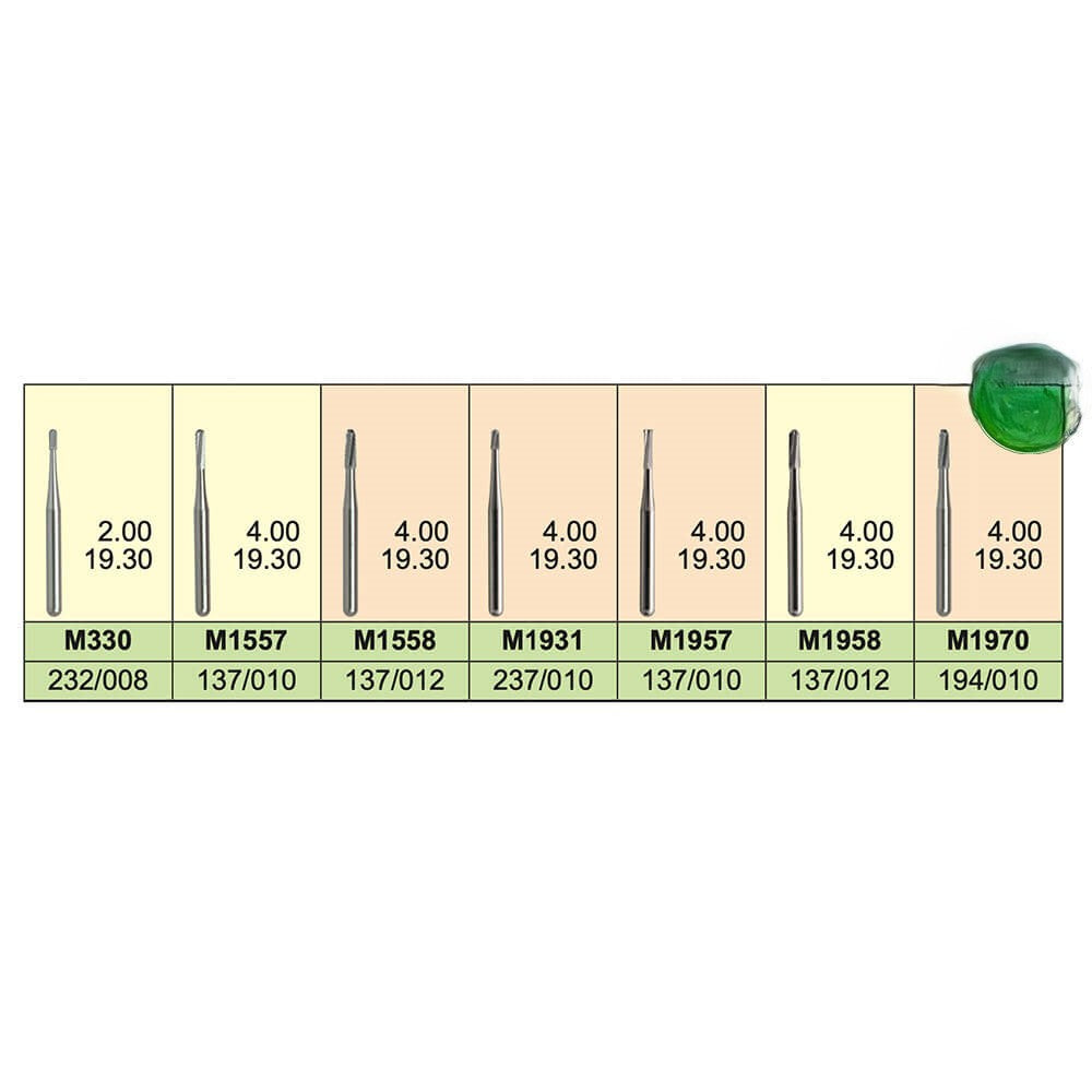 Mũi khoan cắt thép (Carbide Burs )- Mani
