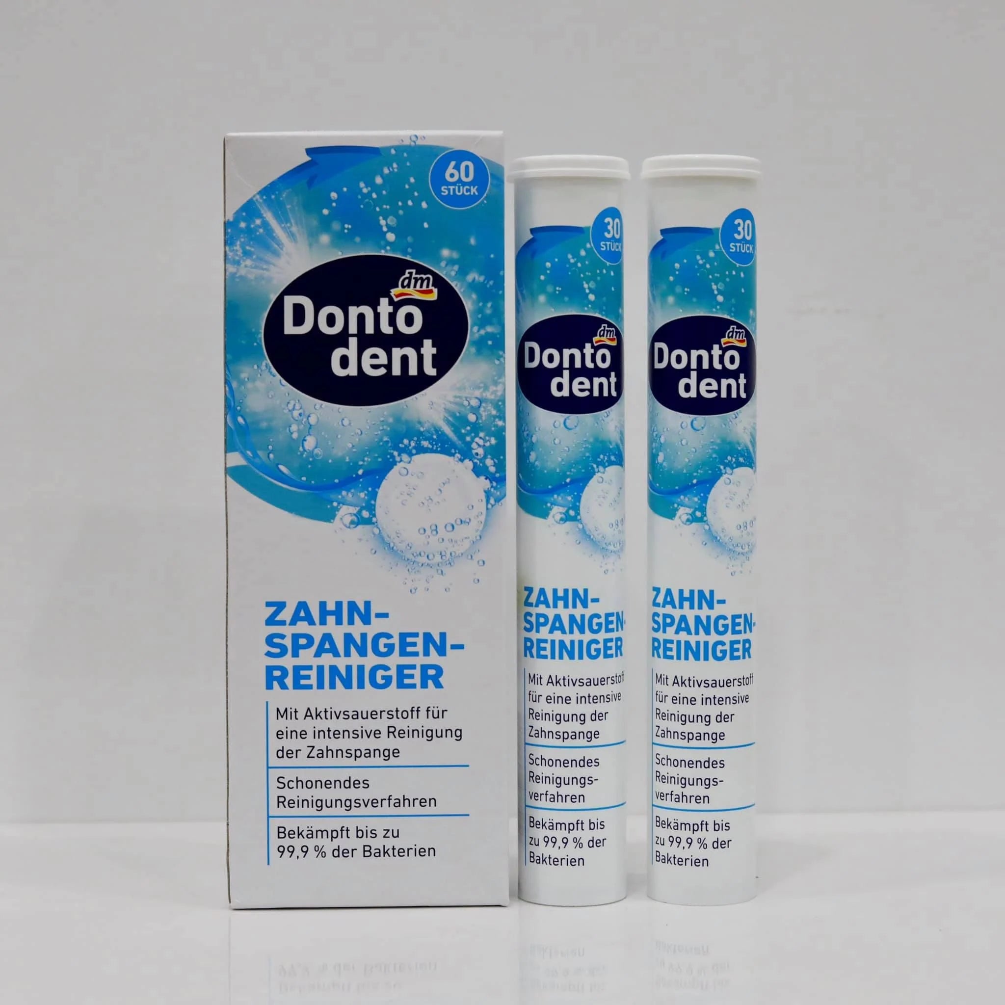 Viên ngâm máng chỉnh nha Dontodent 30 viên