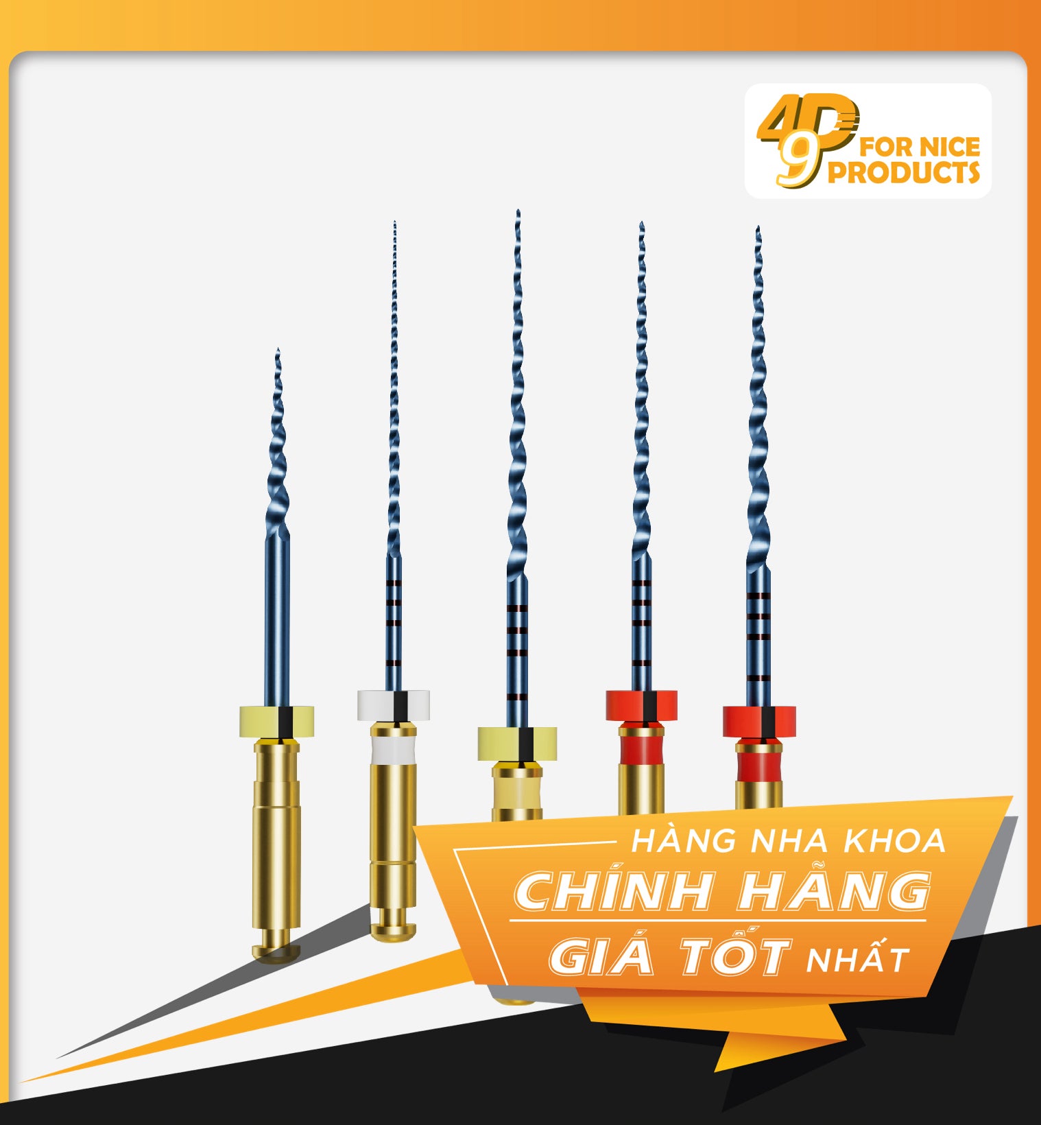 Hệ thống trâm nội nha MG3 Blue - Perfect