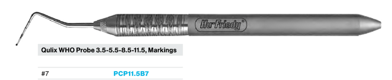 Cây đo túi nướu nha chu/ Implant - HuFriedy