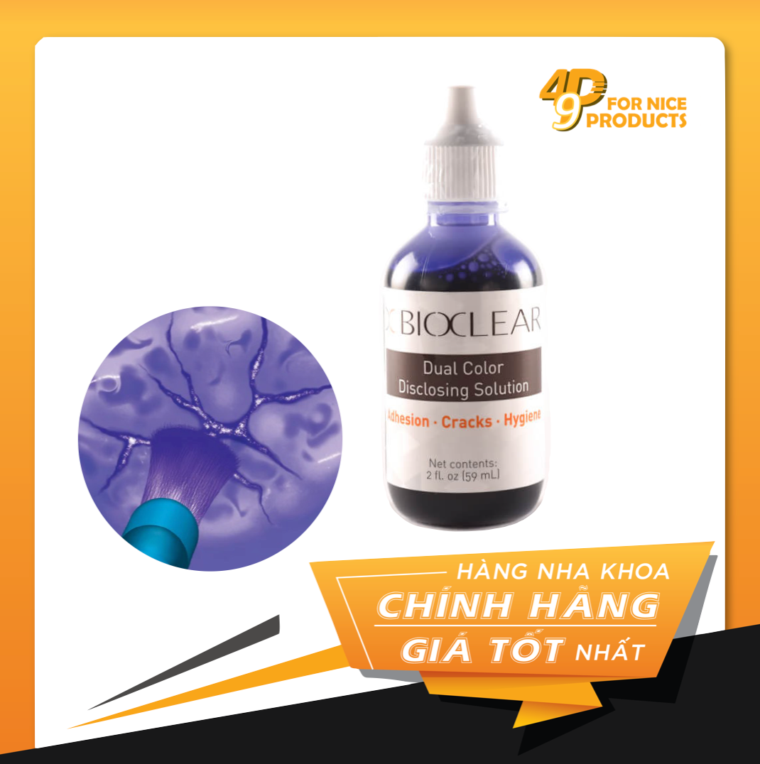 Dung dịch nhuộm mảng bám kép Bioclear Dual Color Disclosing Solution - Bioclear