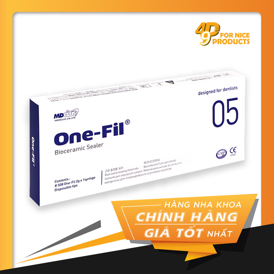 Vật liệu trám bít ống tuỷ sinh học ONE-FIL Bioceramic Sealer - MD Clus