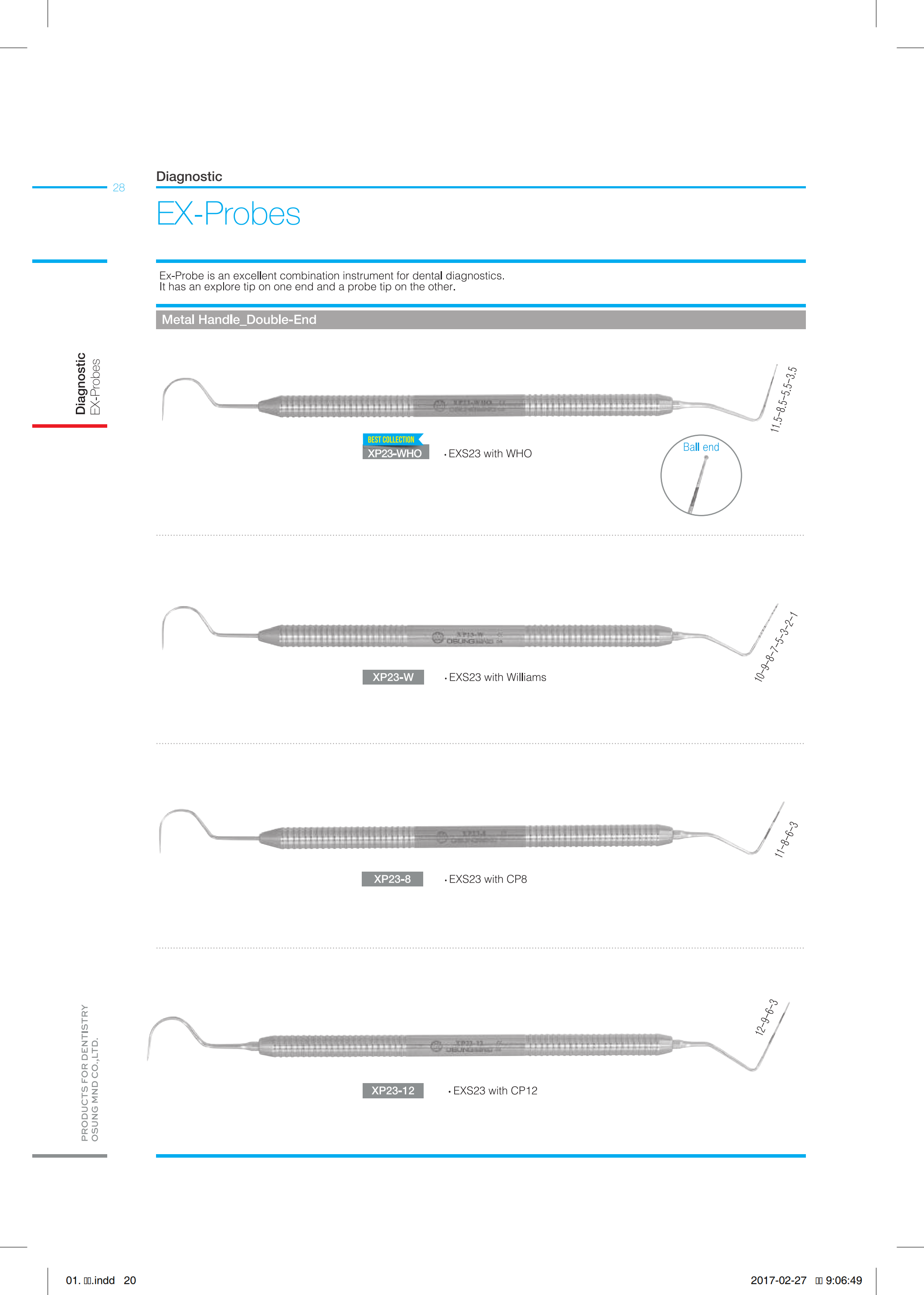 Cây đo túi thám trâm - Osung