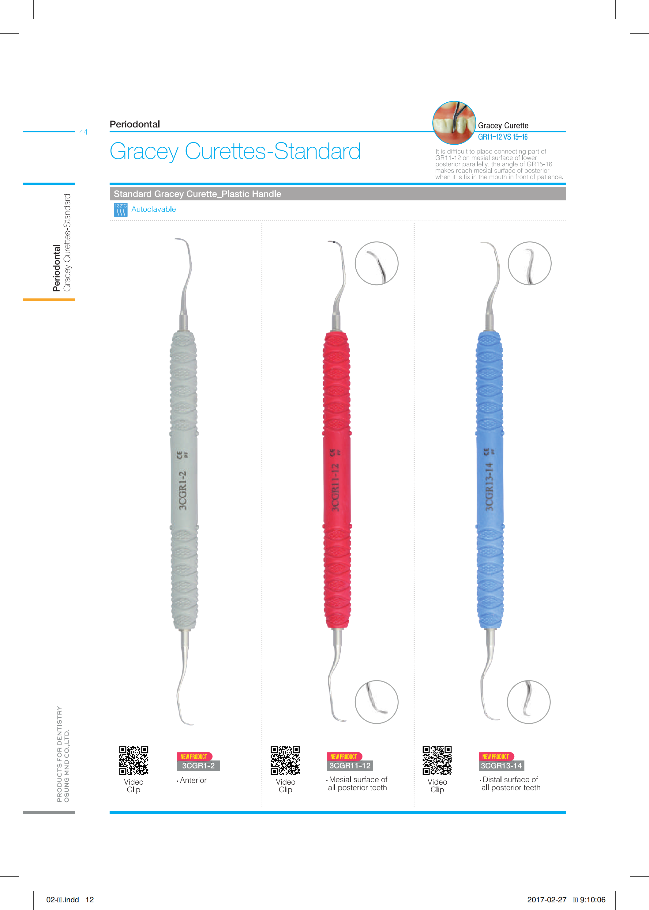 Cây nạo túi cán nhựa - Osung