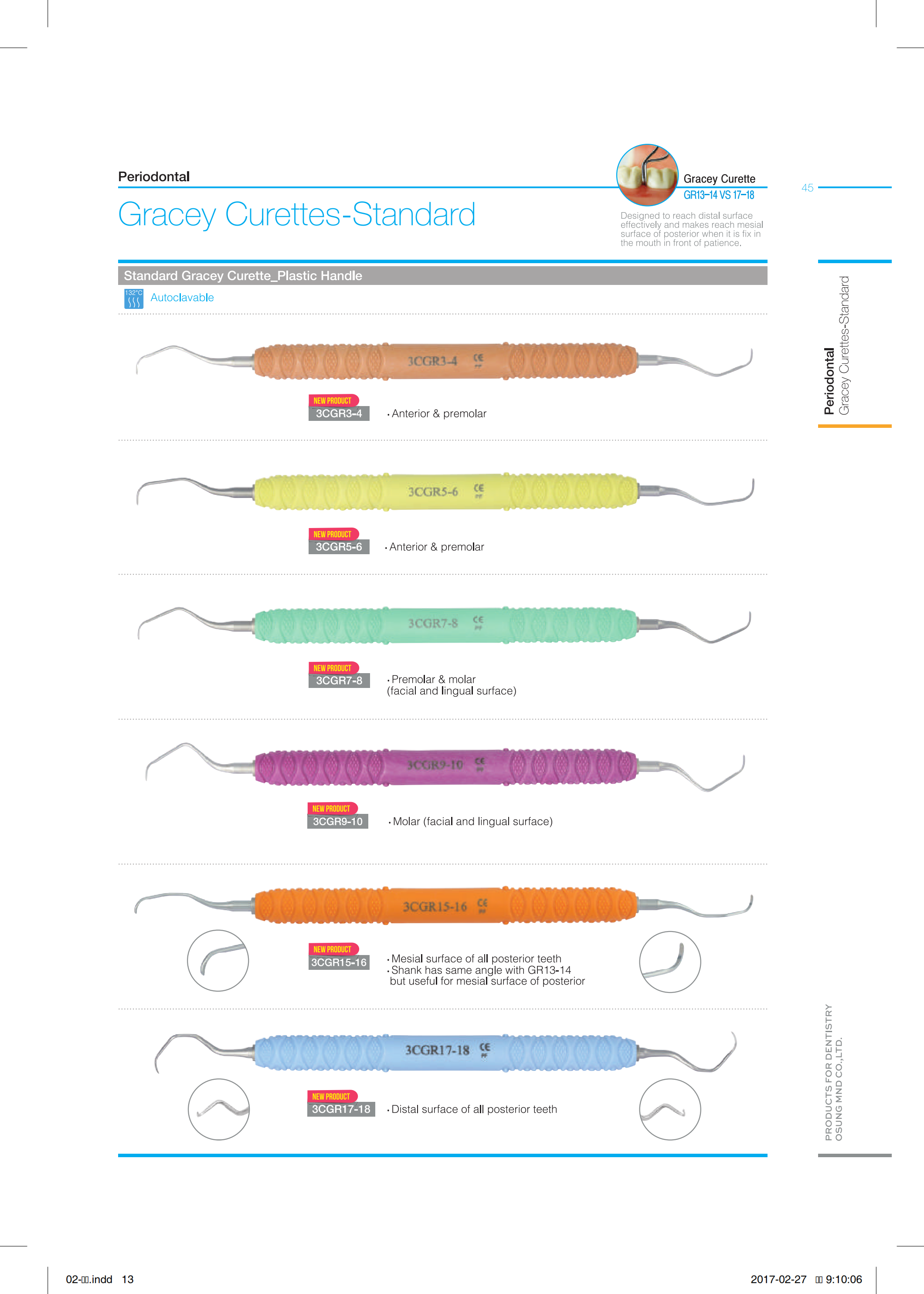 Cây nạo túi cán nhựa - Osung