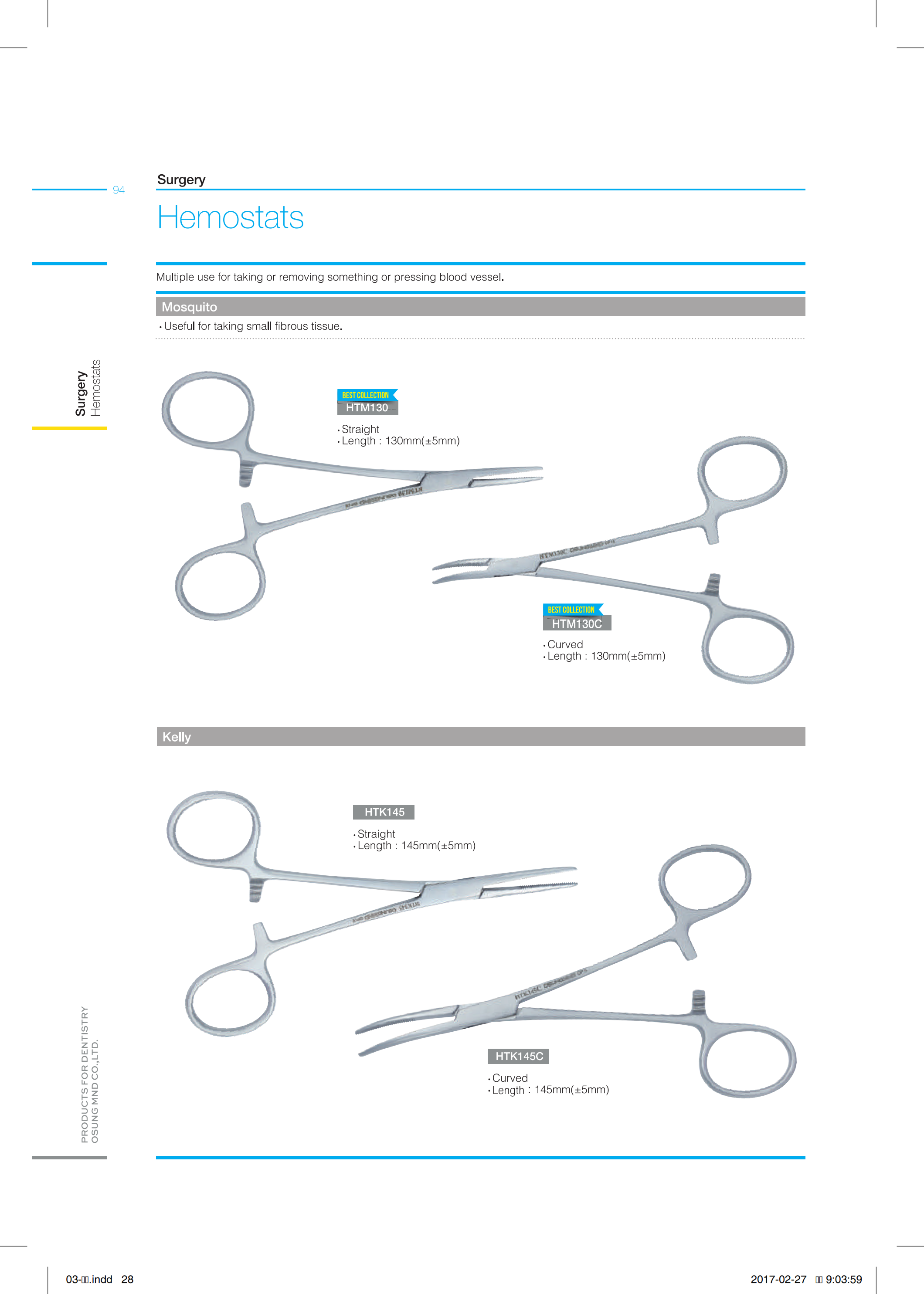 Kẹp cầm máu - Osung