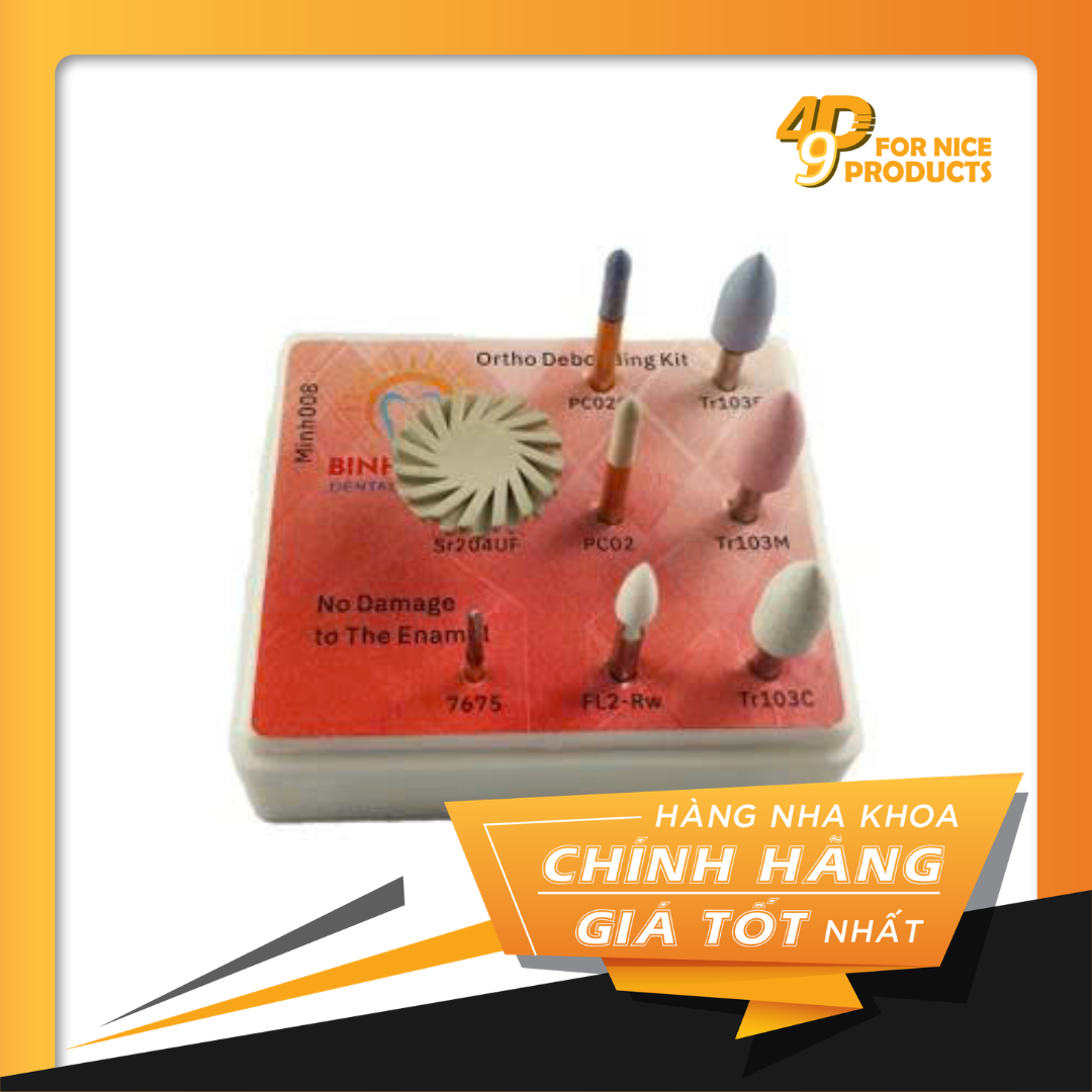 BỘ KIT LÀM SẠCH CEMENT SAU THÁO MẮC CÀI - ORTHO DEBONDING KIT - Shenzhen Dian Fong Abrasives