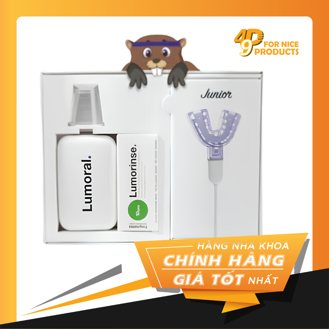 Bộ chăm sóc răng miệng tiêu chuẩn dùng cho trẻ em Lumoral Junior Starter Kit - Koite Health