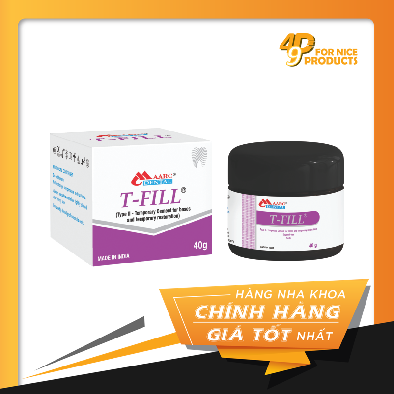 Xi măng trám tạm không chứa eugenol T-Fill - Maarc Dental