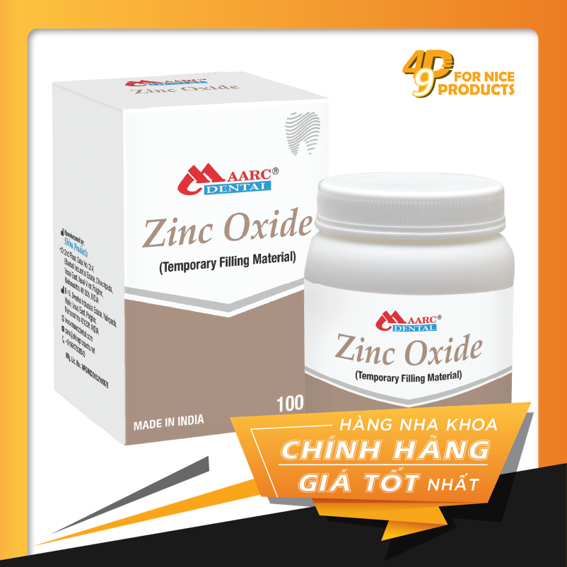 Xi măng trám tạm Oxit kẽm Zinc Oxide - Maarc Dental