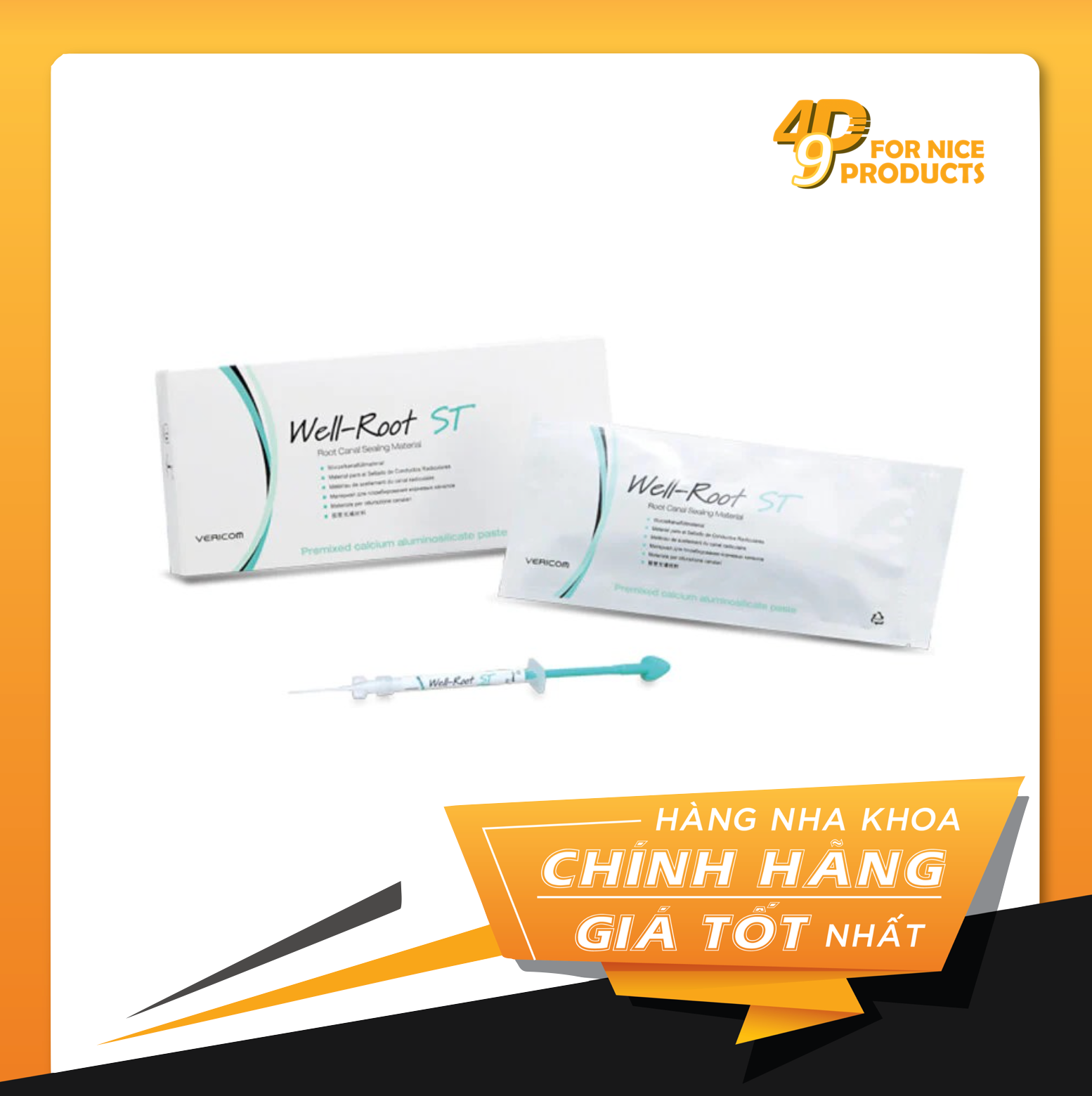 Vật liệu trám bít ống tủy Well-Root™ST - Vericom