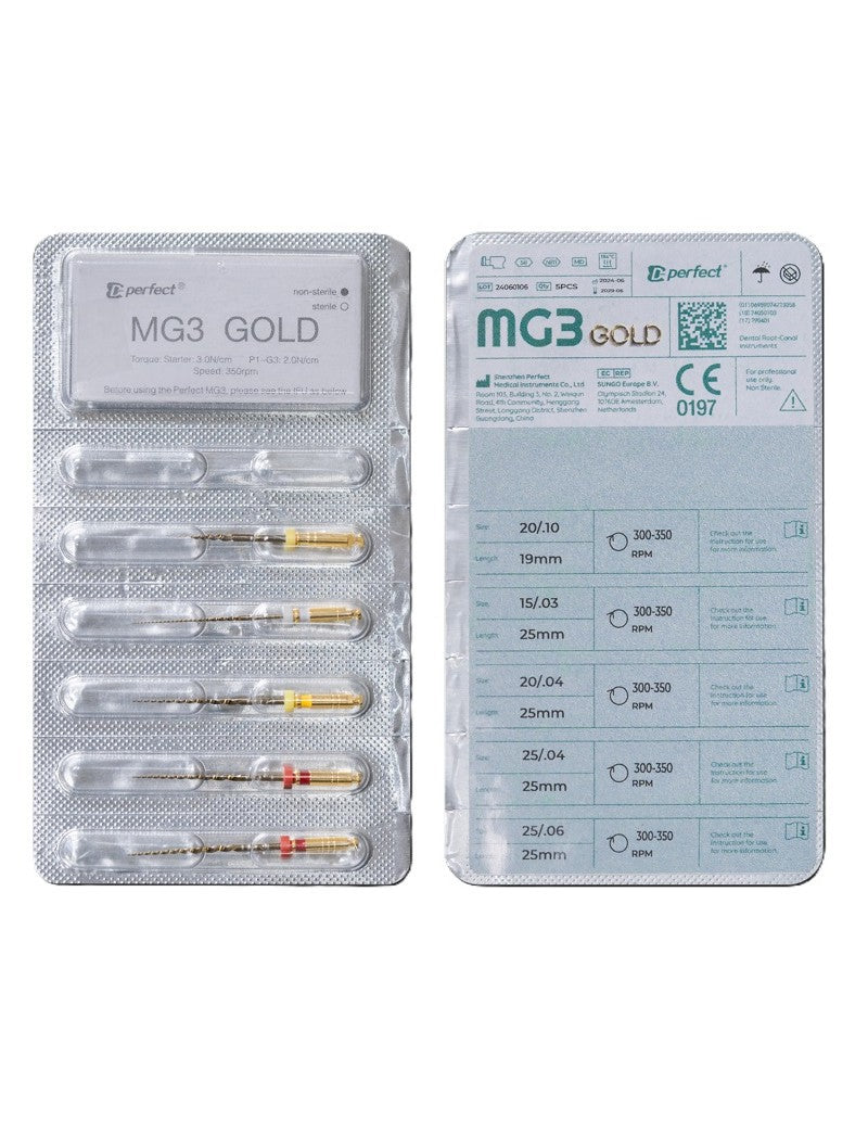 Hệ thống trâm nội nha MG3 Gold - Perfect
