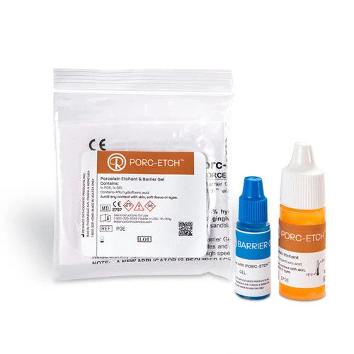 Etching Sứ (Porcelain Etchant & Barrier gel - Porc-Etch ™ ) - Reliance
