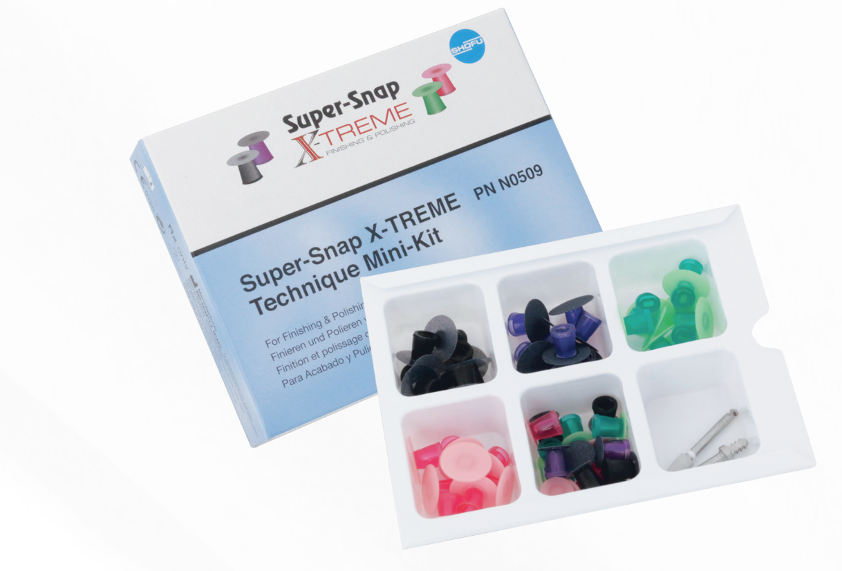 Bộ mini-kit đánh bóng composite Super Snap Shofu