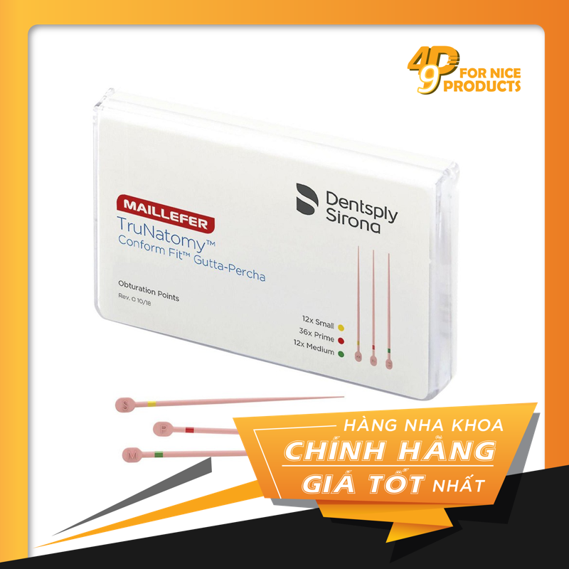 Cone gutta percha Trunatomy - Dentsply Sirona