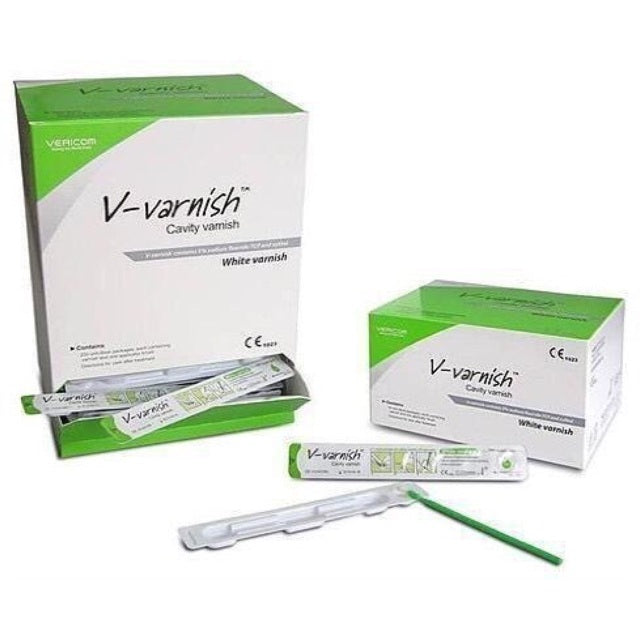 Gel bôi ngăn ngừa sâu răng trẻ em và giảm ê buốt người lớn V-Varnish Flour - Vericom