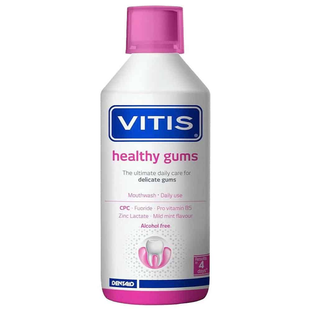 NƯỚC SÚC MIỆNG CHO NƯỚU NHẠY CẢM VITIS HEALTHY GUMS