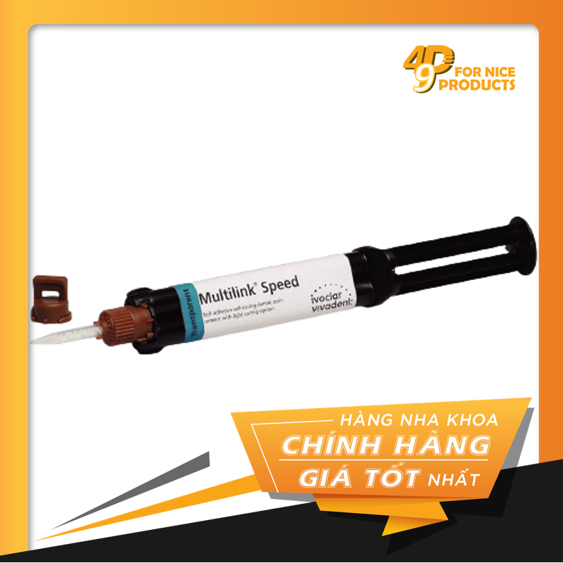 Xi măng gắn Resin cho cầu, mão sứ Multilink Speed - Ivoclar Vivadent