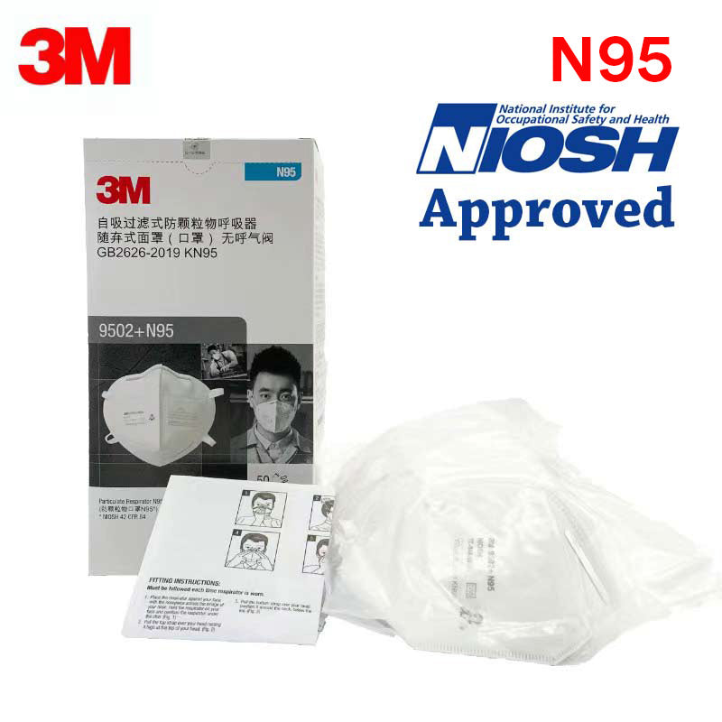 Khẩu trang 3M 9502+ N95 Chống Dịch Hiệu Quả