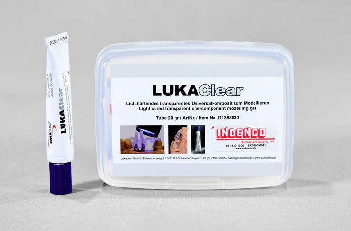 Nhựa trong quang trùng hợp làm khoá chuyển Implant Luka Clear - Lukadent
