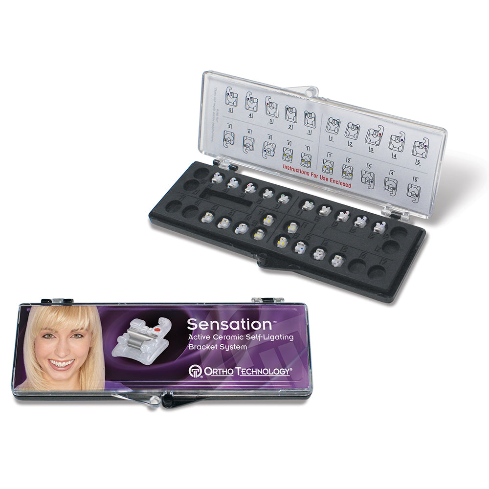 Mắc cài sứ tự buộc SensationM - Ortho Technology