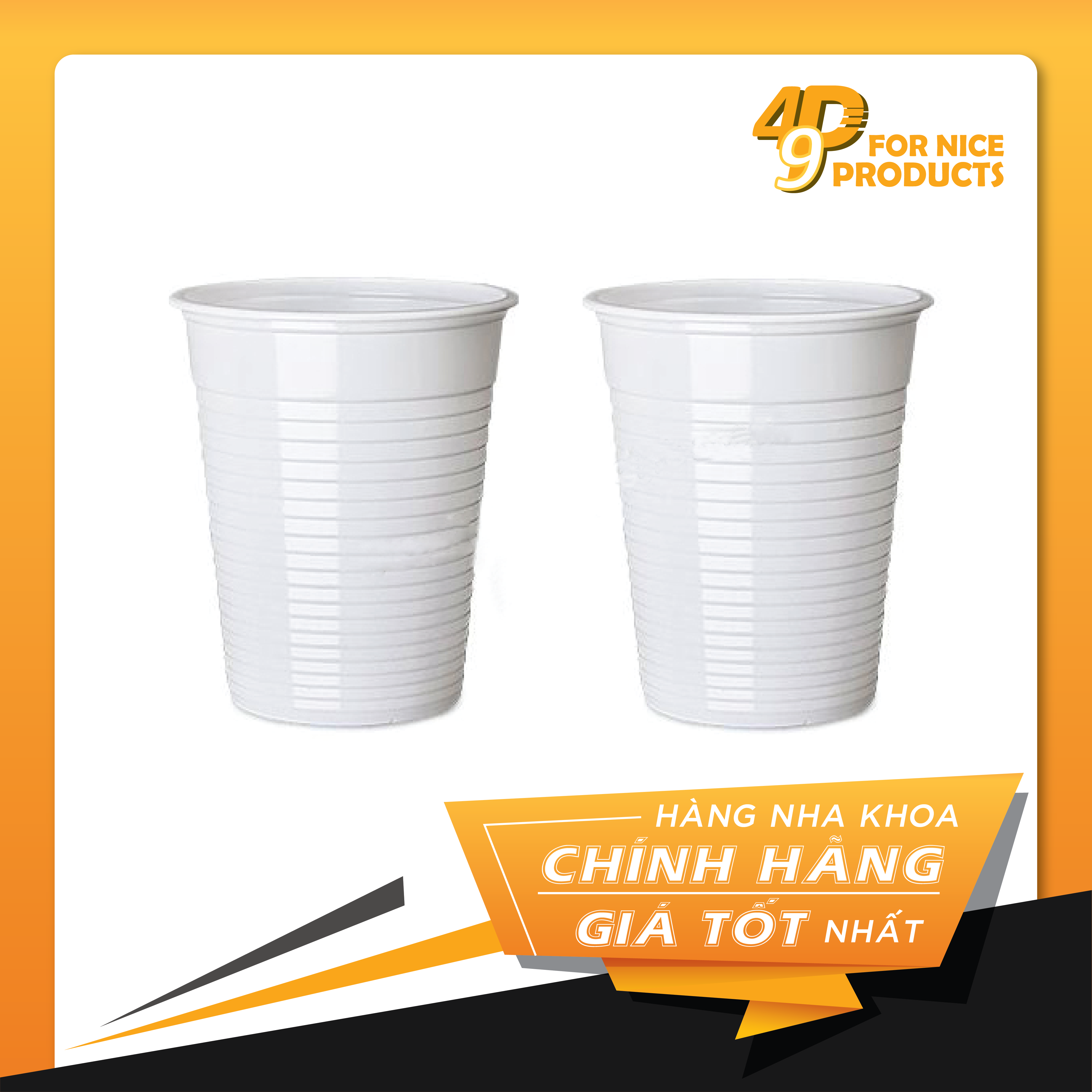 Ly nhựa súc miệng dùng 1 lần - Việt Nam