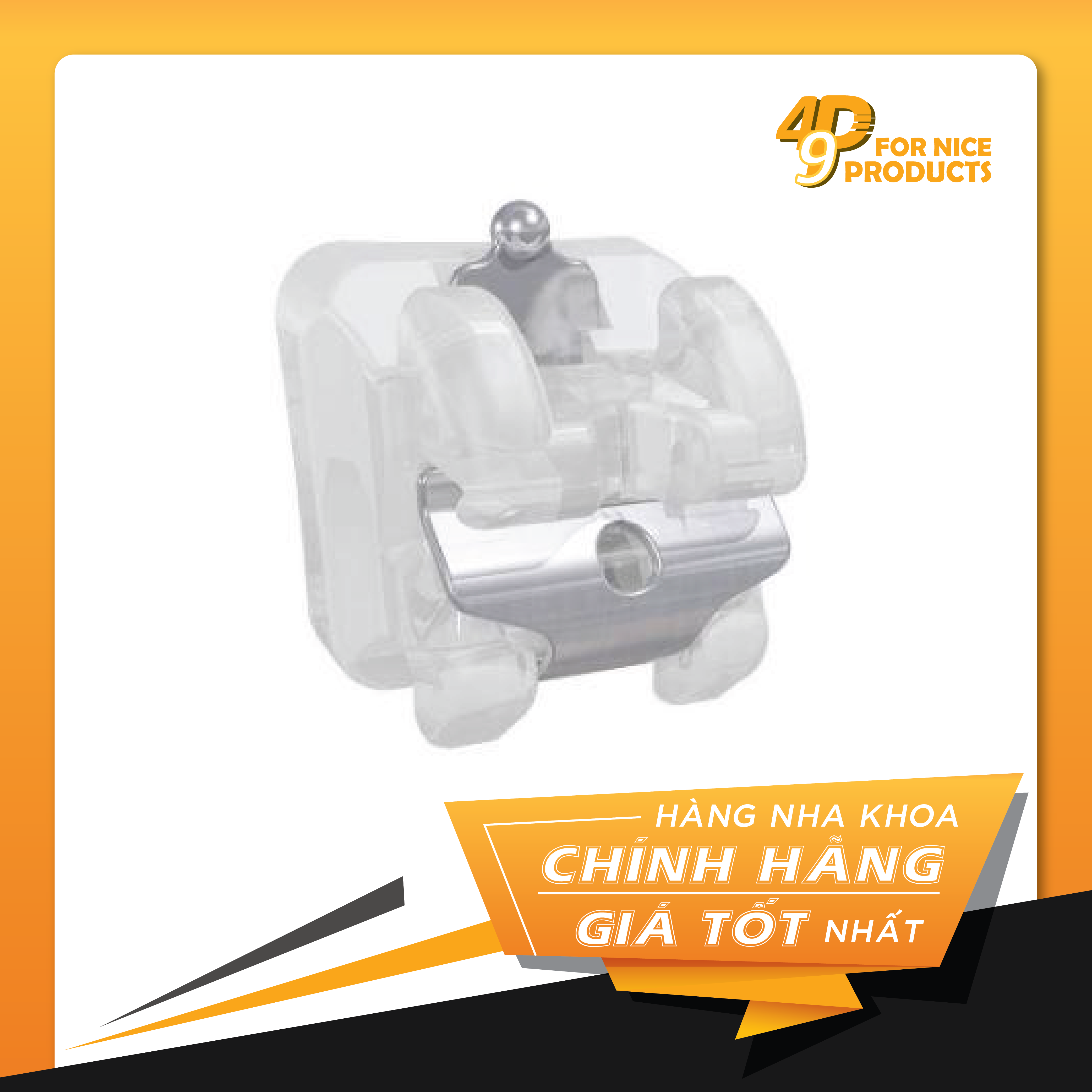 Mắc cài sứ tự buộc Empower® Clear Brackets - American Orthodontics