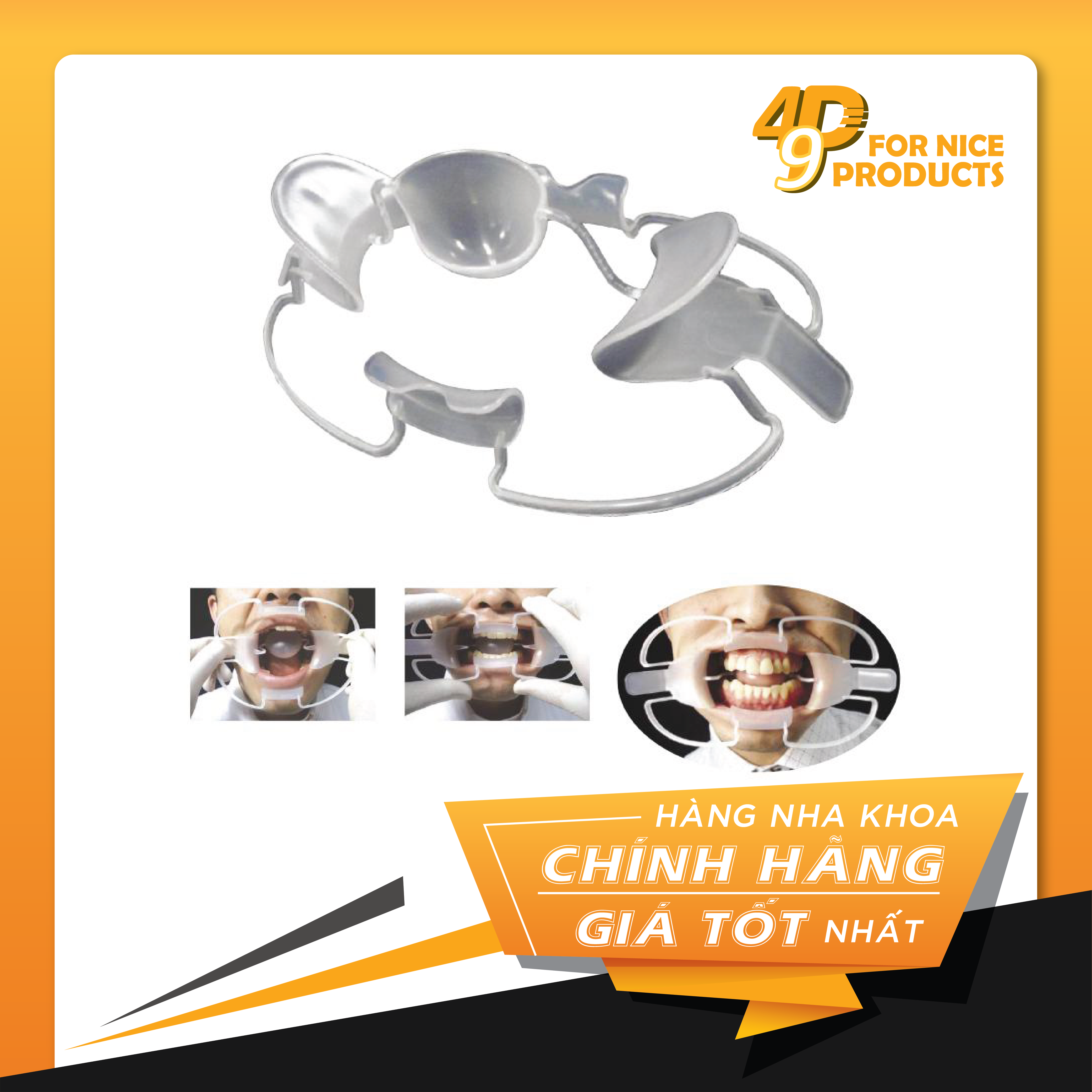 Banh môi đa chiều có chặn lưỡi - YDM