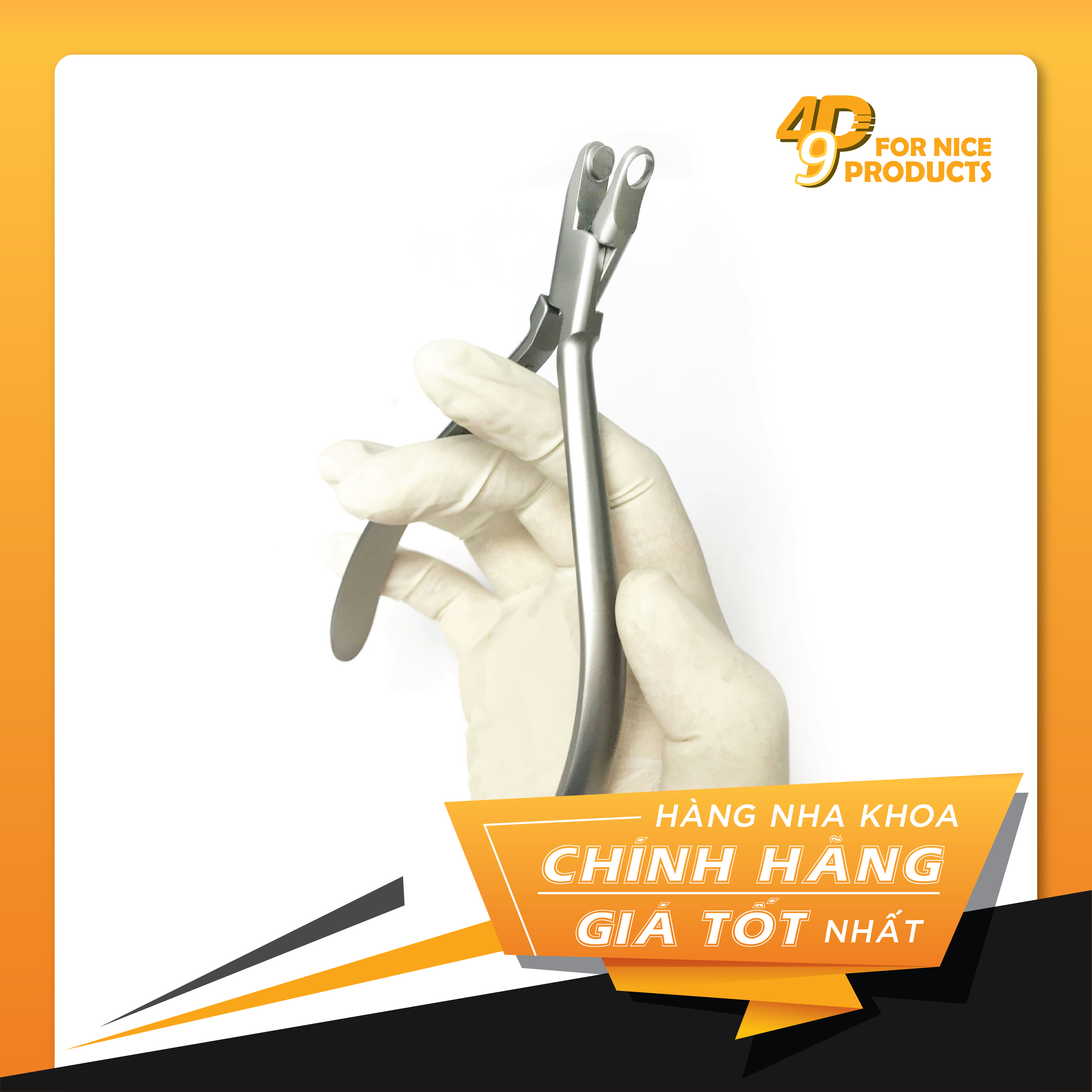 Kềm Bấm Lỗ trên máng chỉnh nha Hole Punch - YDM