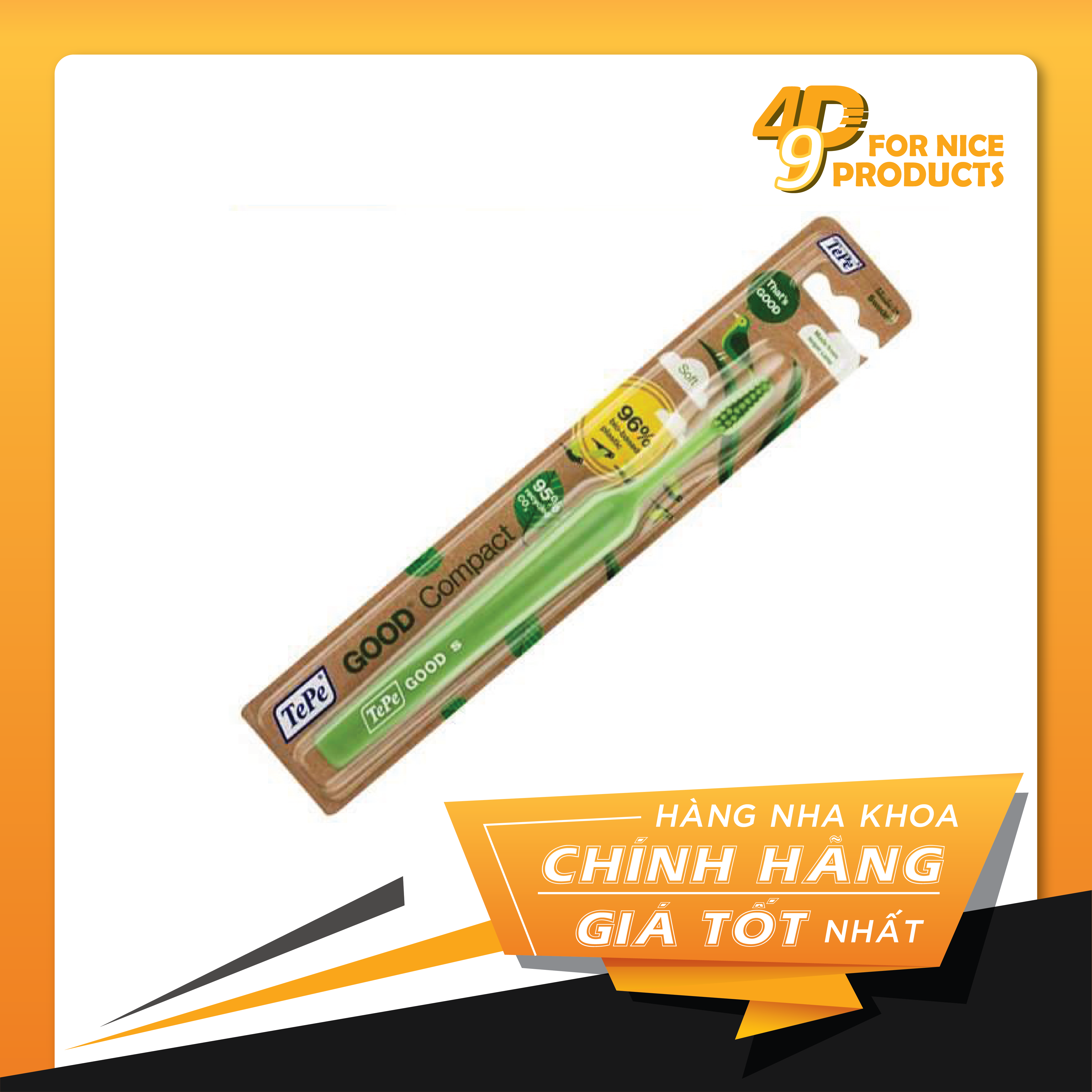 Bàn Chải Đánh Răng TePe GOOD Compact Soft
