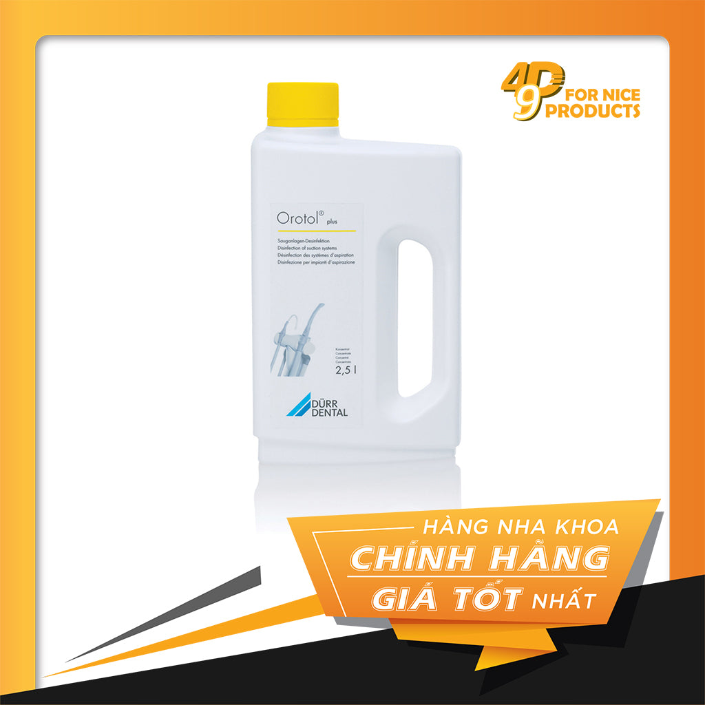 Dung dịch khử khuẩn, khử mùi ống hút nước bọt - Orotol