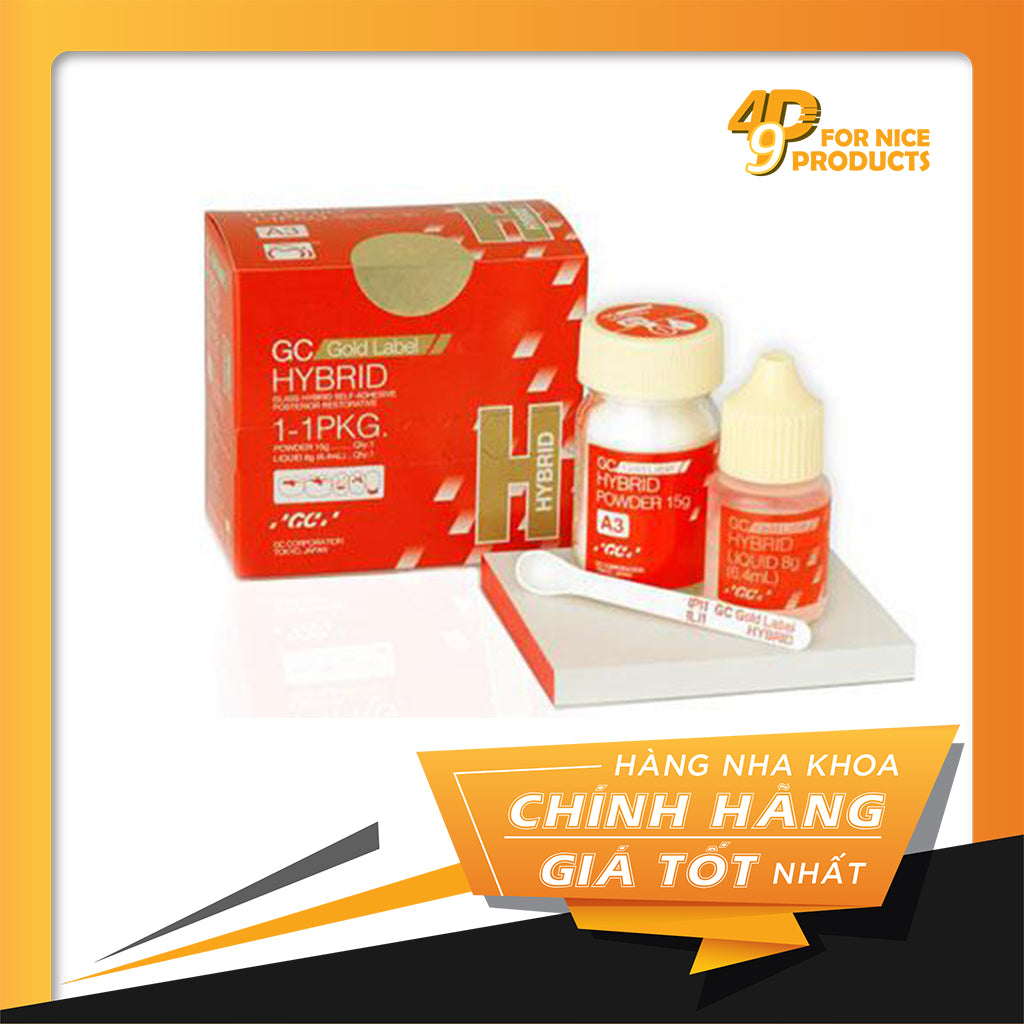 GC Gold Label HYBRID - vật liệu trám răng thế hệ mới GC