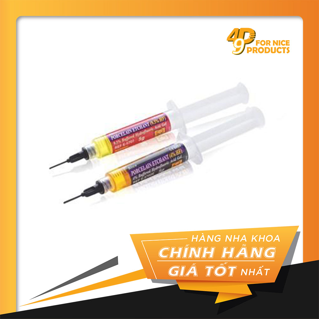 Gel xoi mòn bề mặt sứ 4% / 9.5% - Bisco