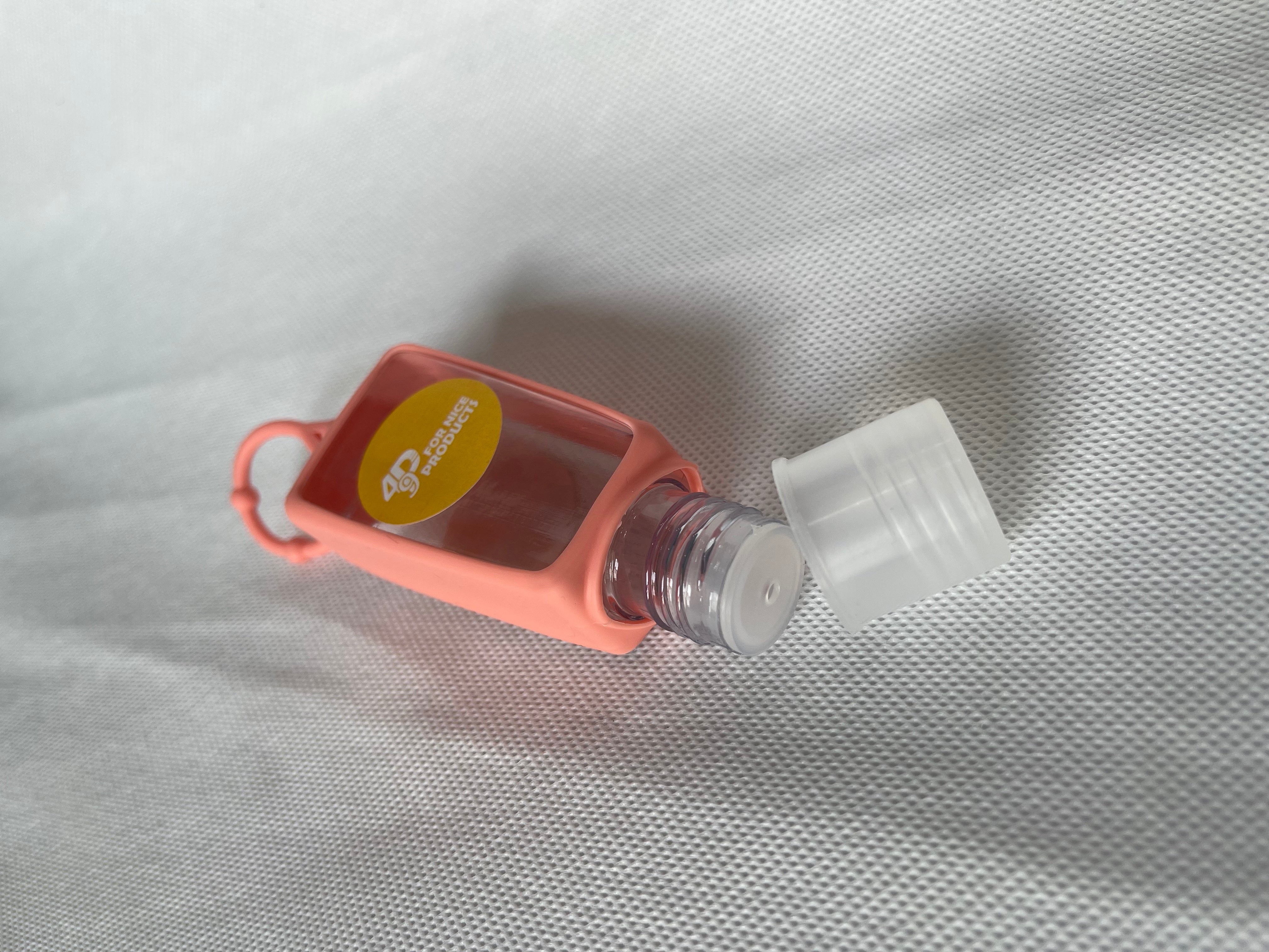 Gel Rửa Tay Khô Kháng Khuẩn 30ml Kèm Vỏ Bọc Silicone Sắc Màu Treo Tiện Lợi