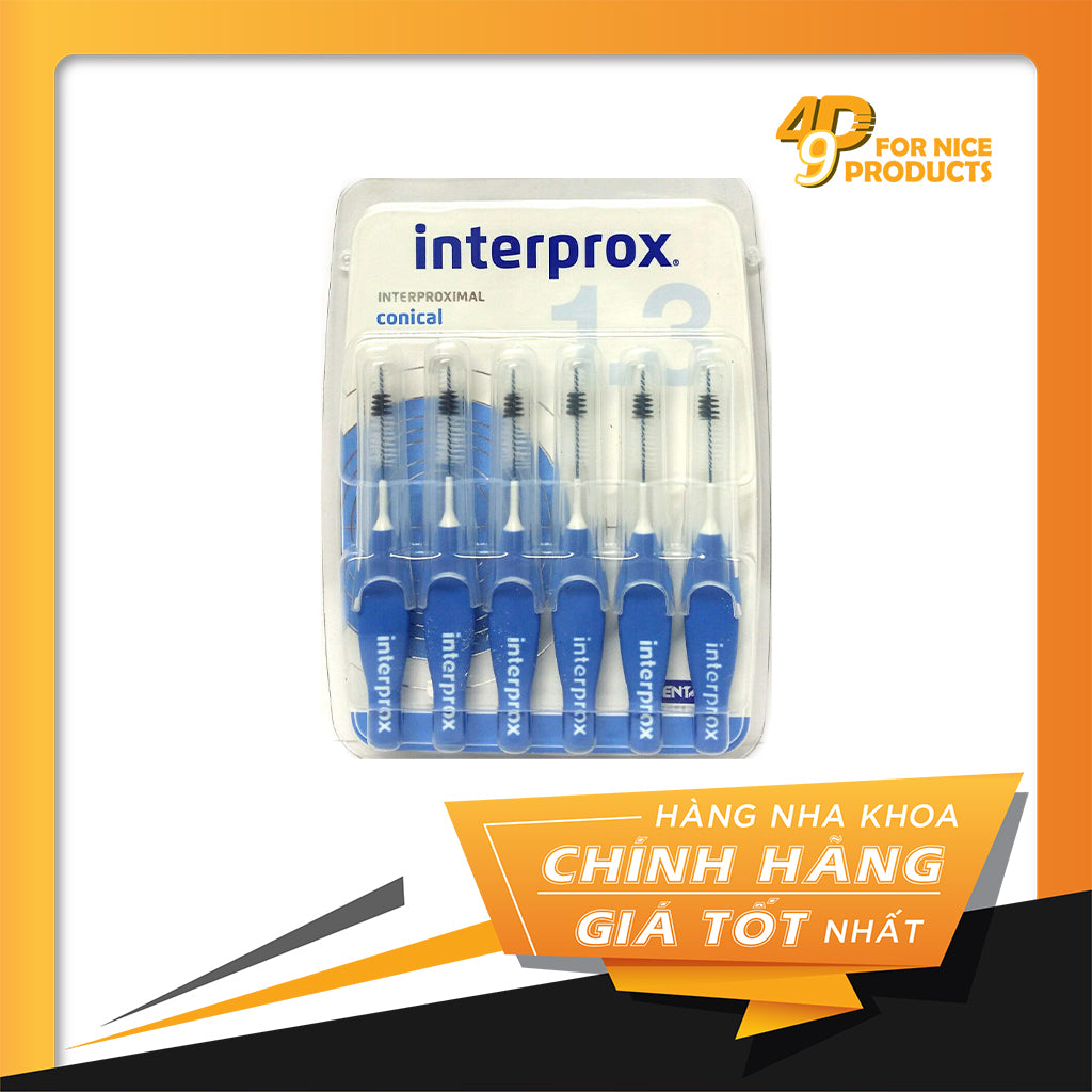 Cây chải kẻ răng Interprox (Hình chóp)