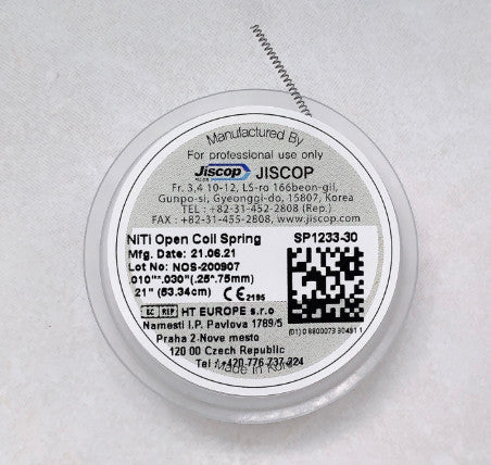 Lò xo mở khoảng Niti - Jiscop