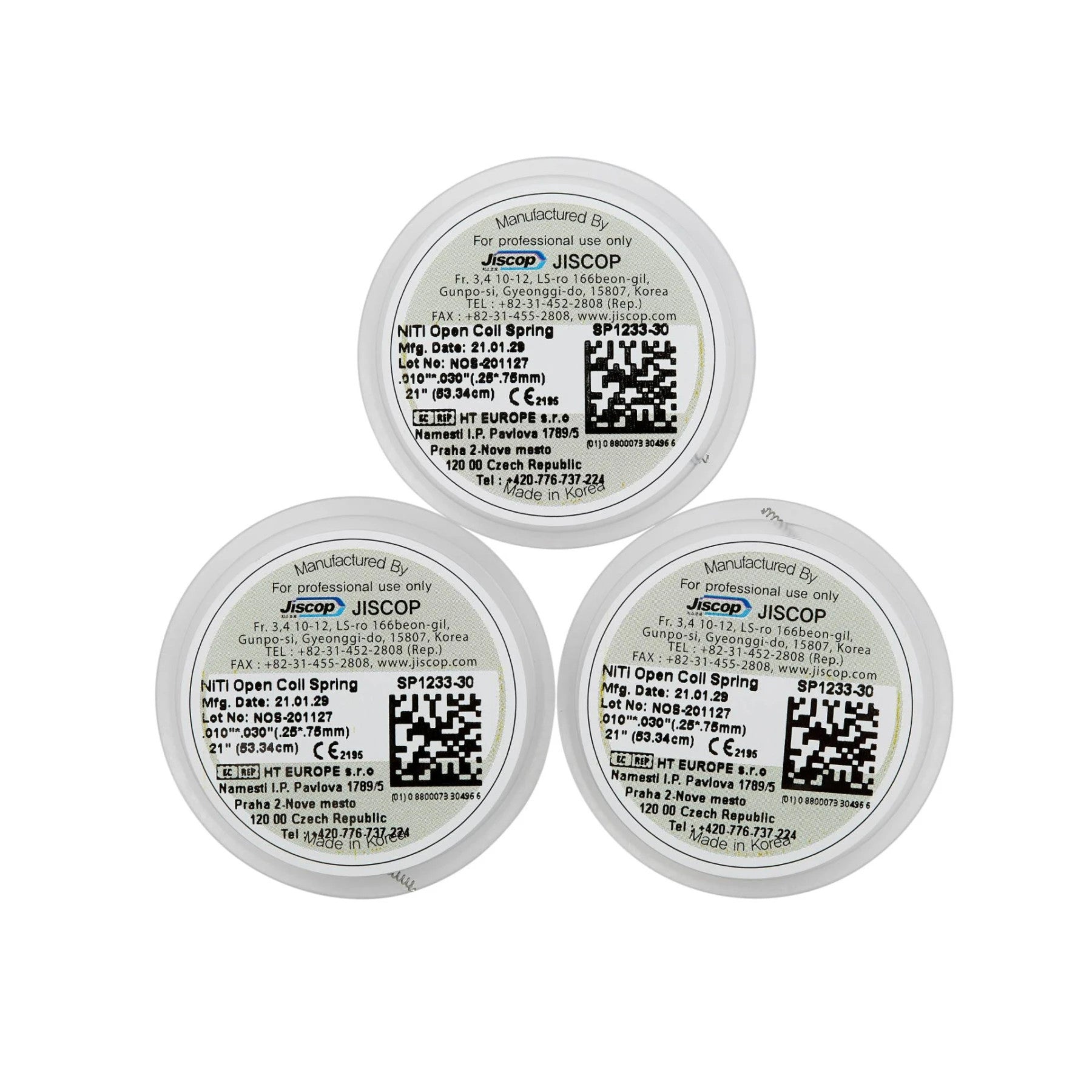 Lò xo mở khoảng Niti - Jiscop