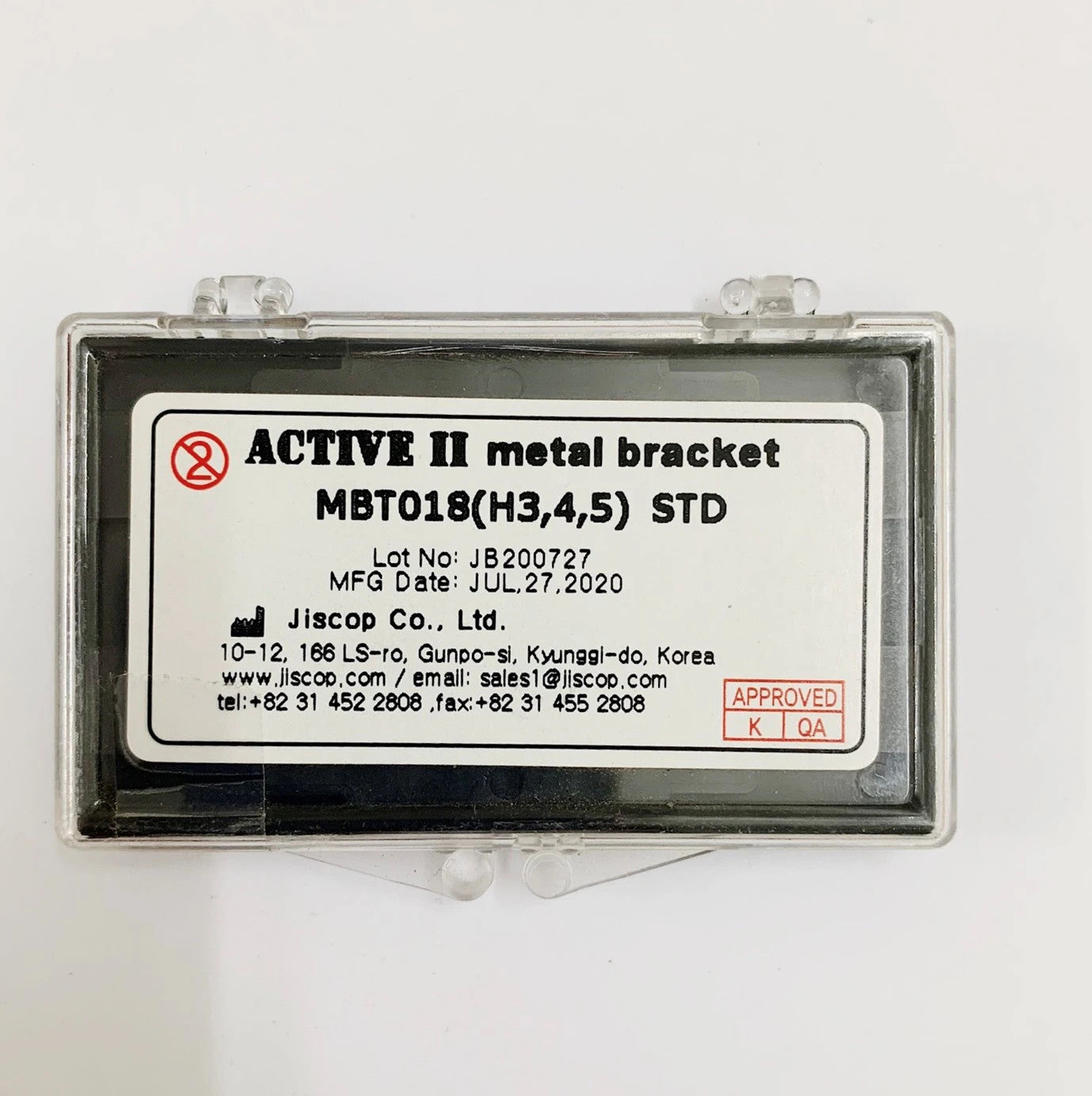 Mắc cài kim loại thường - Jiscop