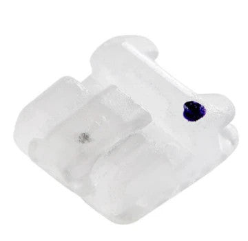 Mắc cài sứ tự buộc Clarus-C ( Nắp sứ ) MBT - Jiscop