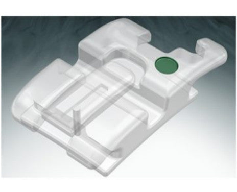 Mắc cài sứ tự buộc Clarus-C ( Nắp sứ ) MBT - Jiscop