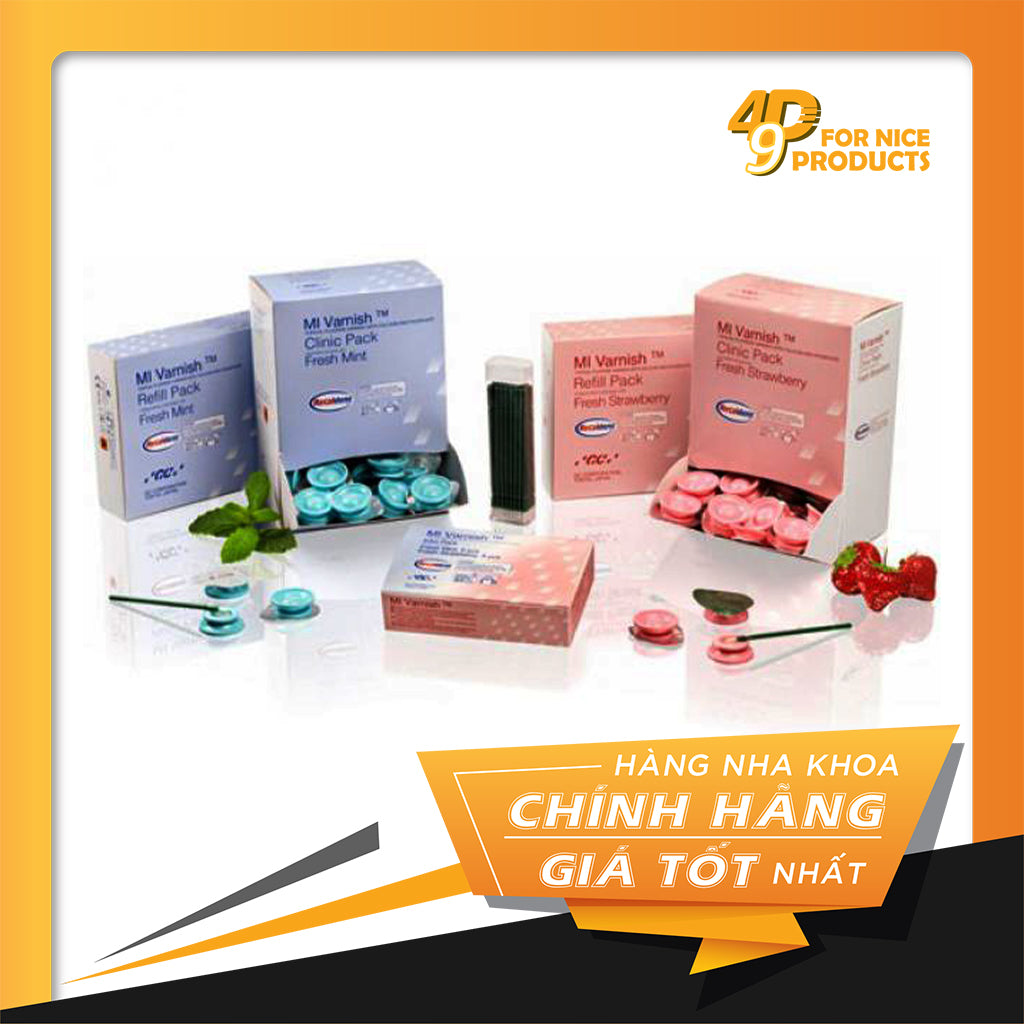 Vecni Fluor bảo vệ răng & phòng ngừa sâu răng MI Varnish - GC