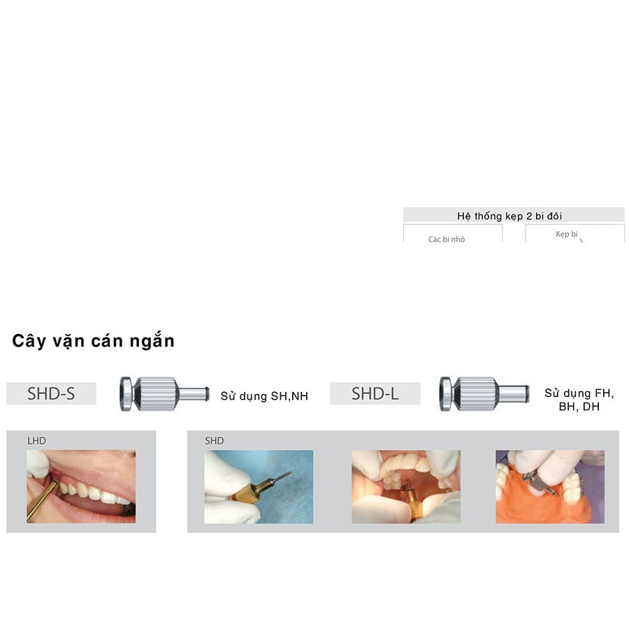 Đầu vặn minivis - Dentos