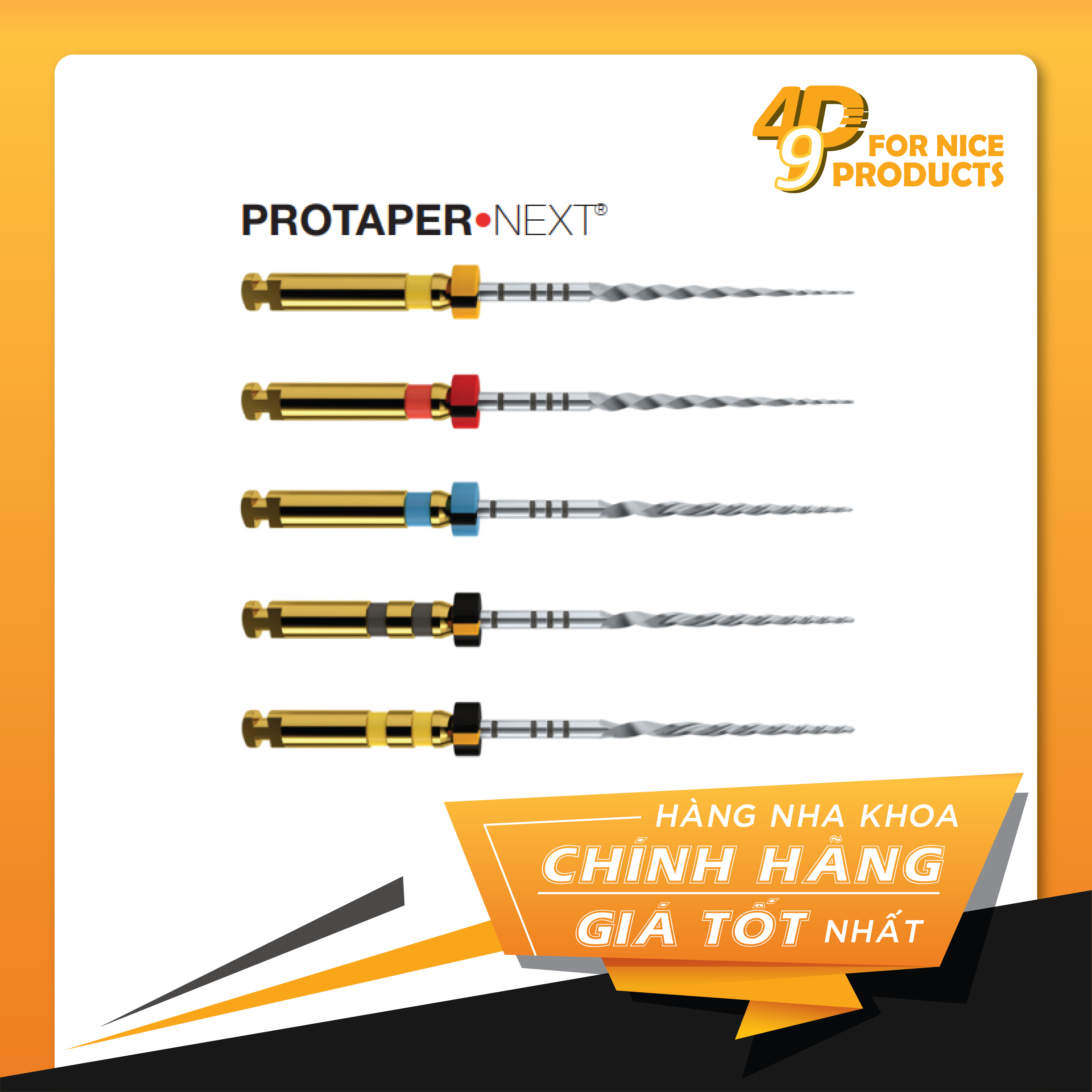 Trâm máy PROTAPER NEXT - Dentsply Sirona