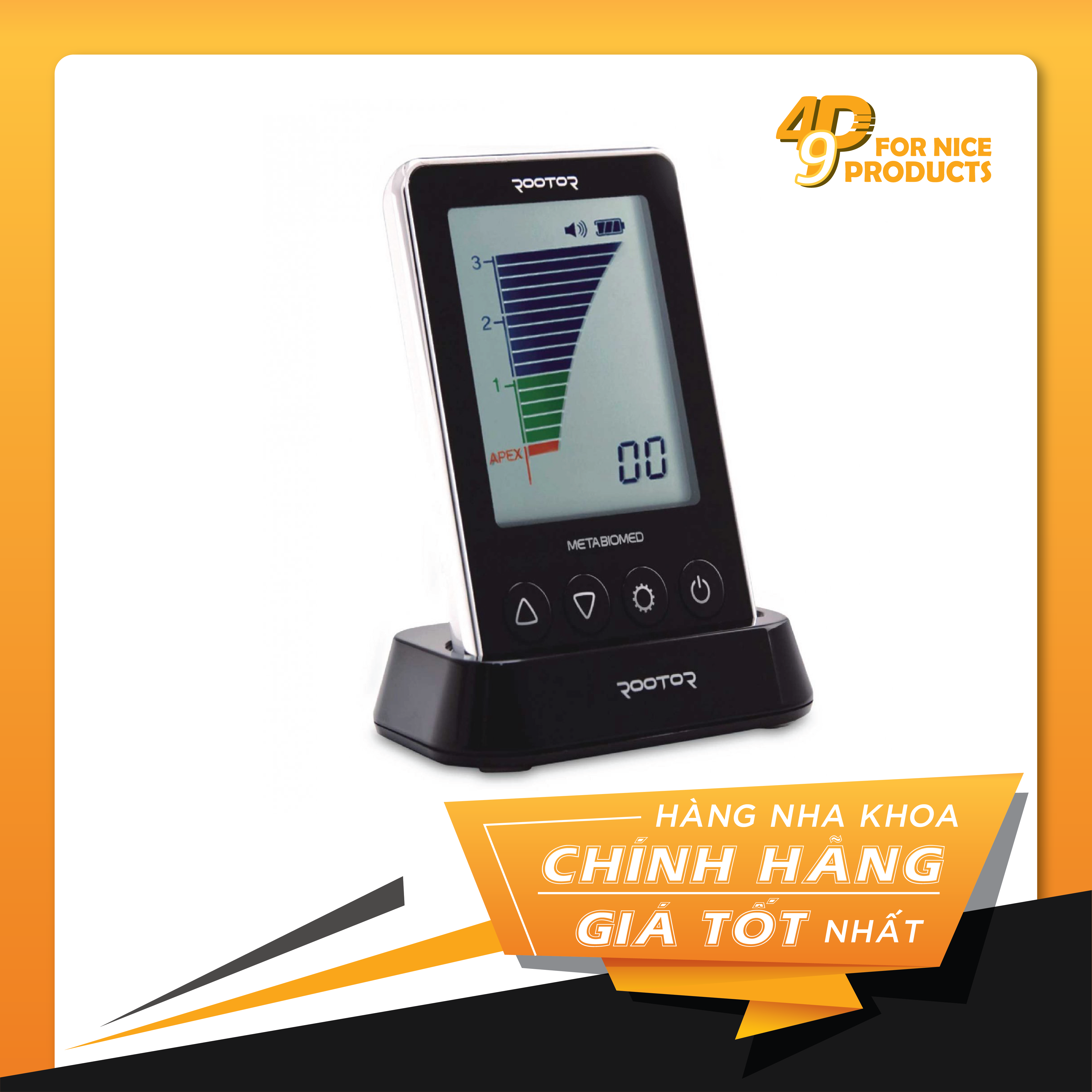 Máy định vị chóp Rootor - Meta Biomed