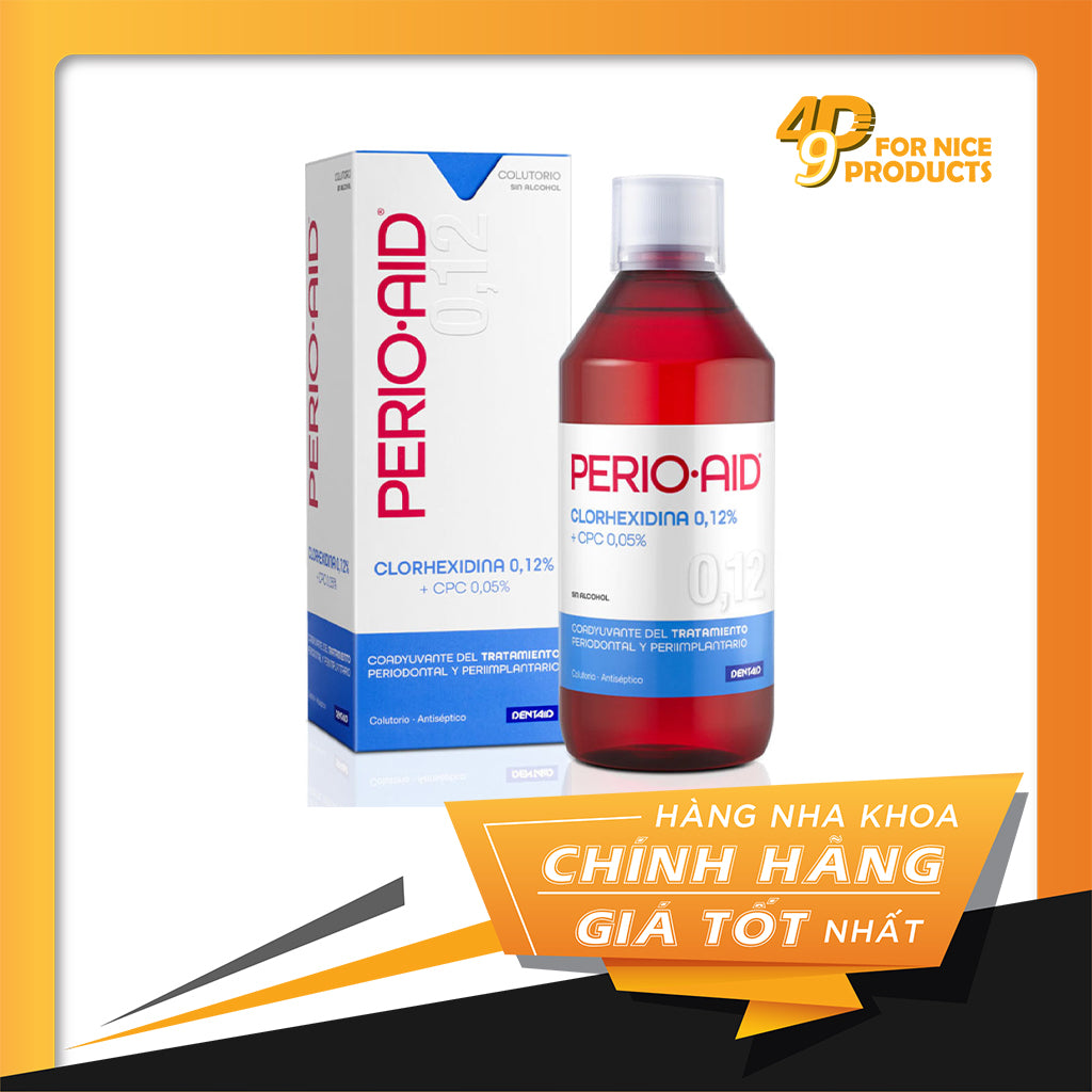 Nước xúc miệng Perio-Aid Intensive 0.12% Chlohexidine - Dentaid