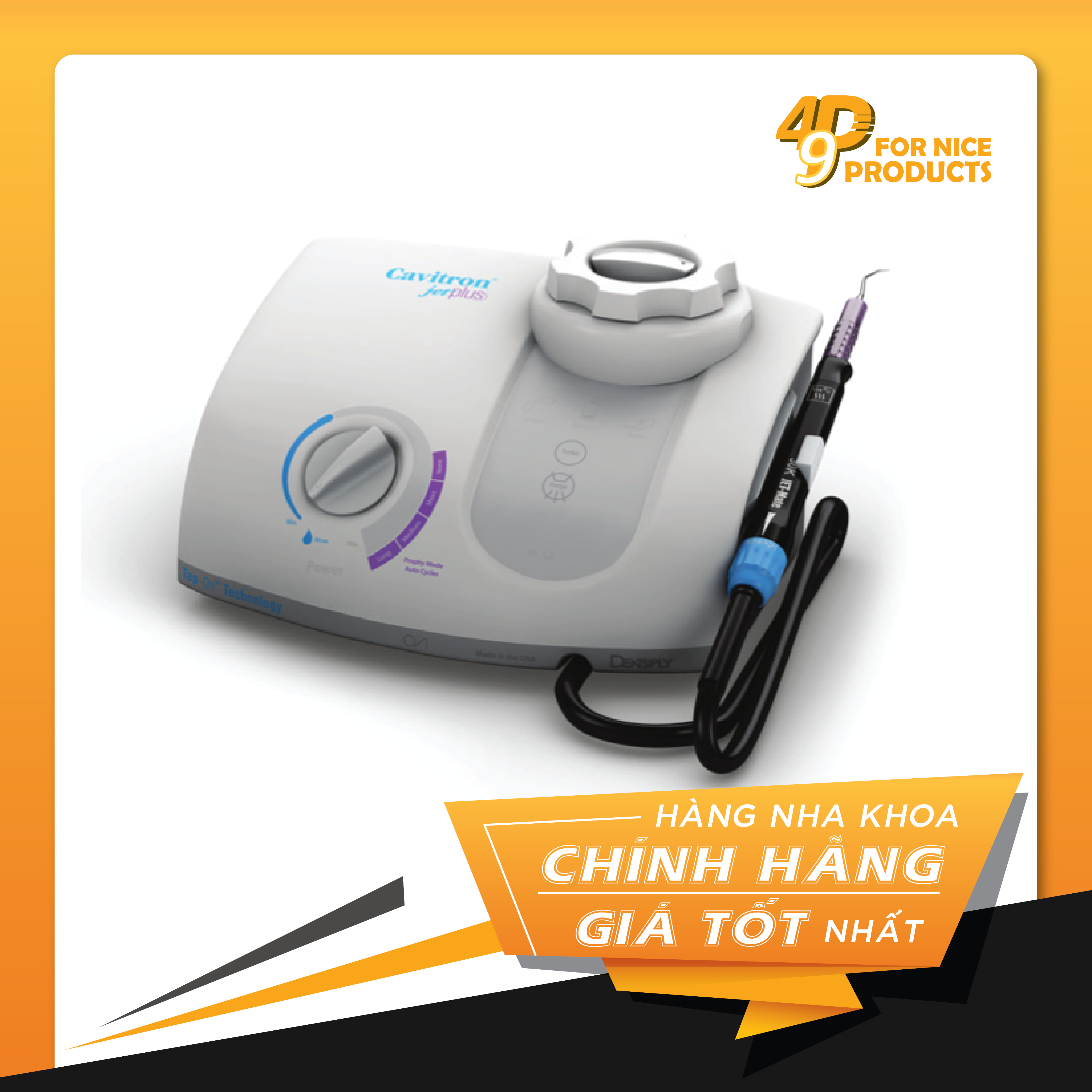 Máy cạo vôi có thổi cát Cavitron Jet Plus - Dentsply Sirona
